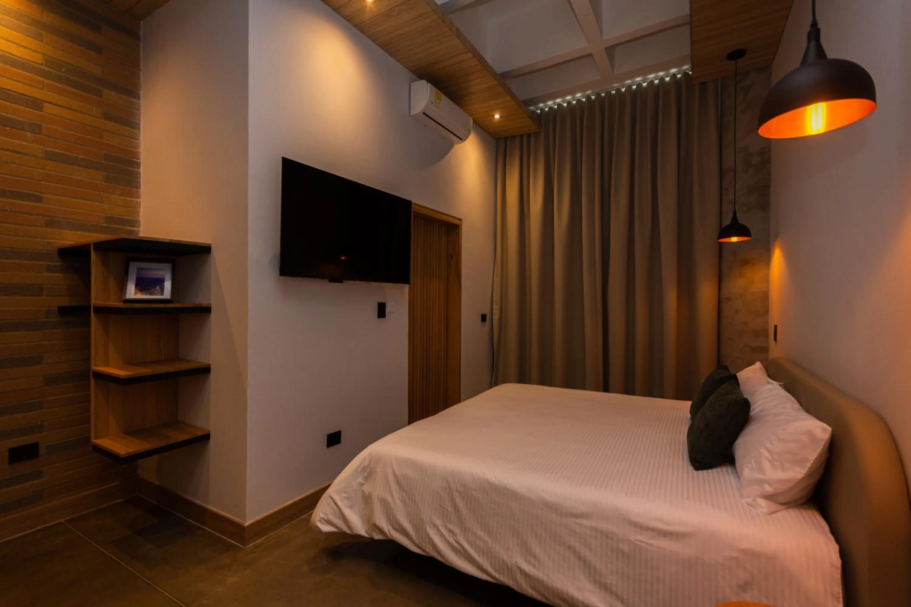 Bed in Hotel Boutique Obelisco