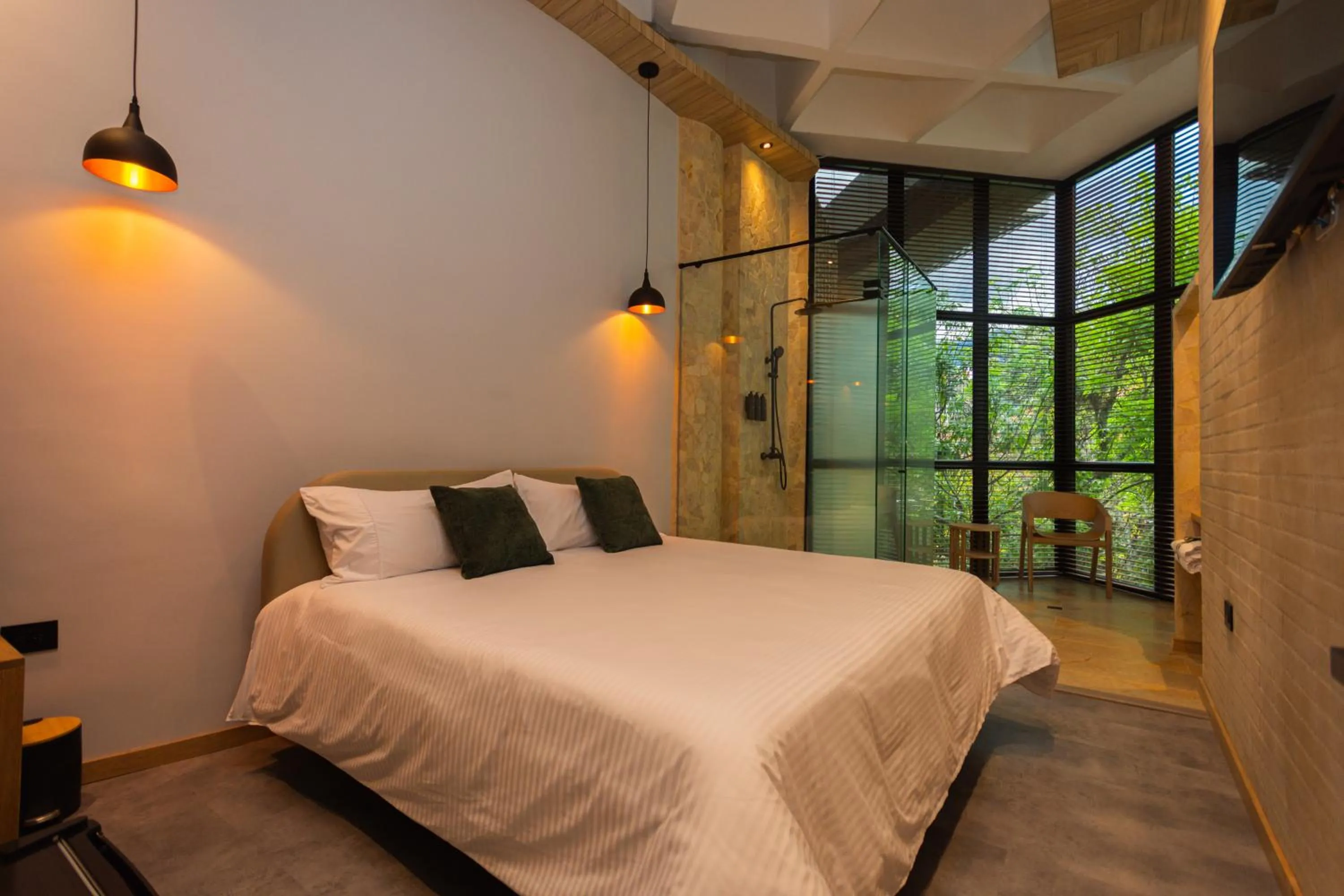 Bed in Hotel Boutique Obelisco