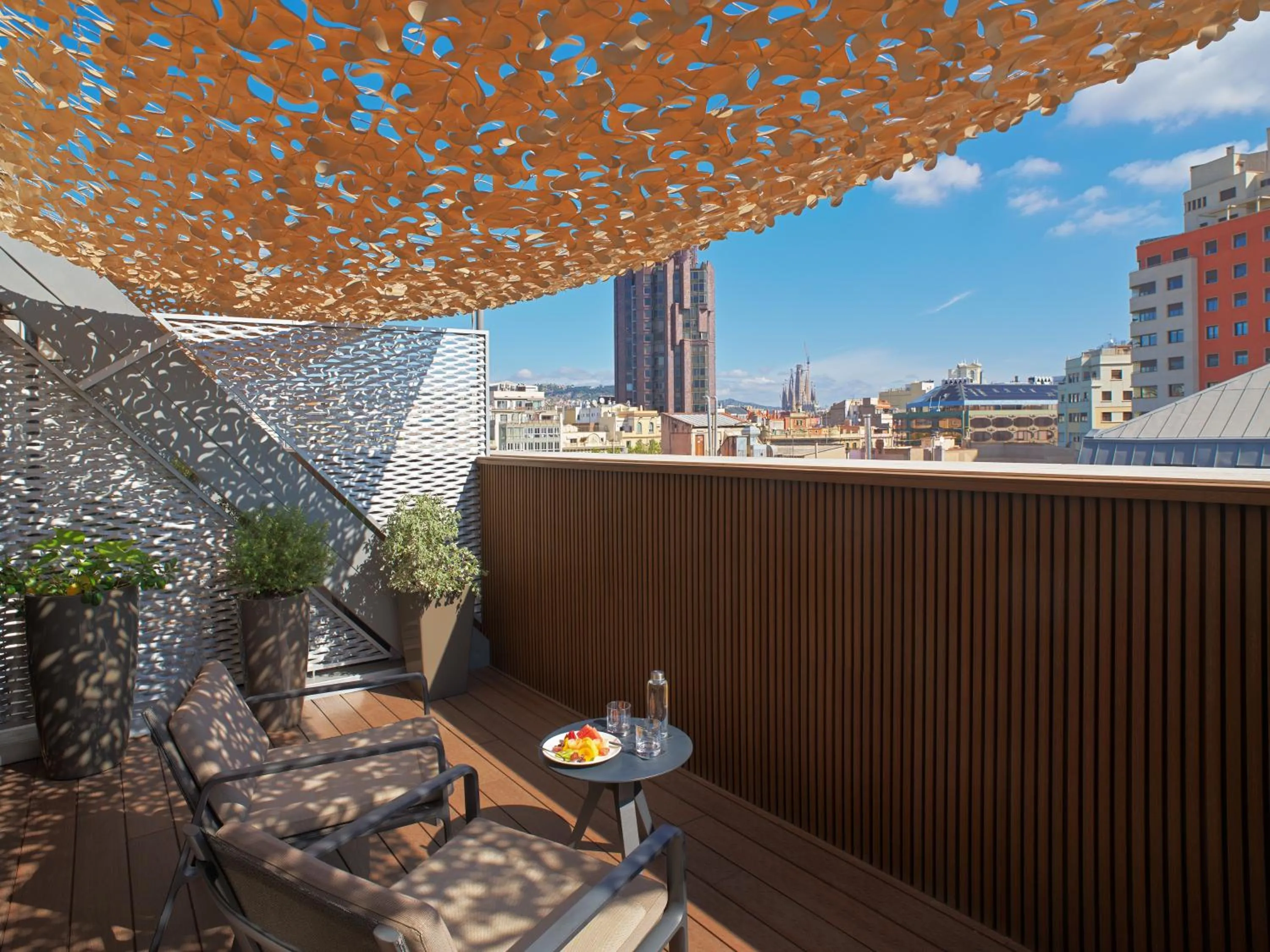 Balcony/Terrace in H10 Cubik 4* Sup