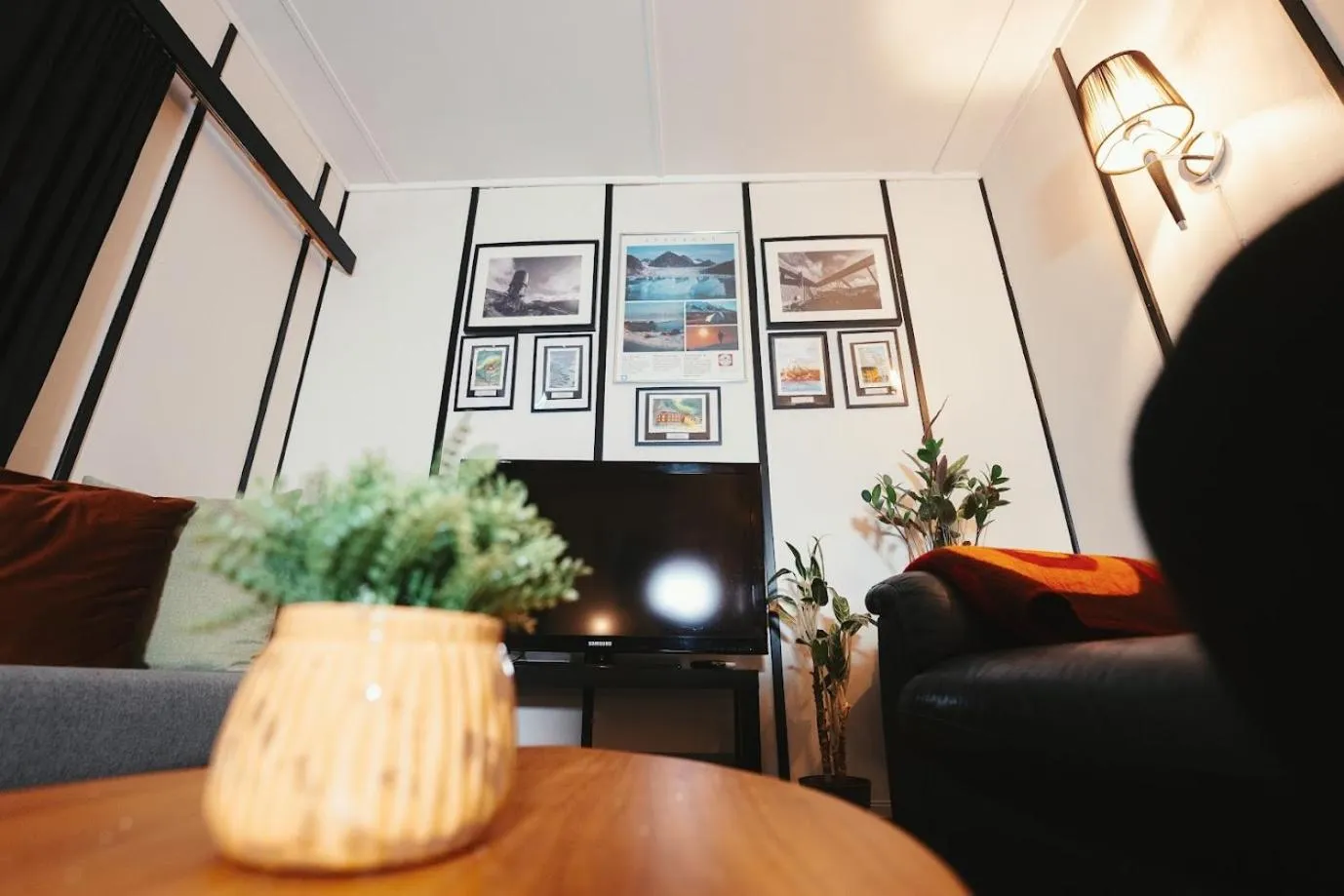 Living room in Gjestehuset 102