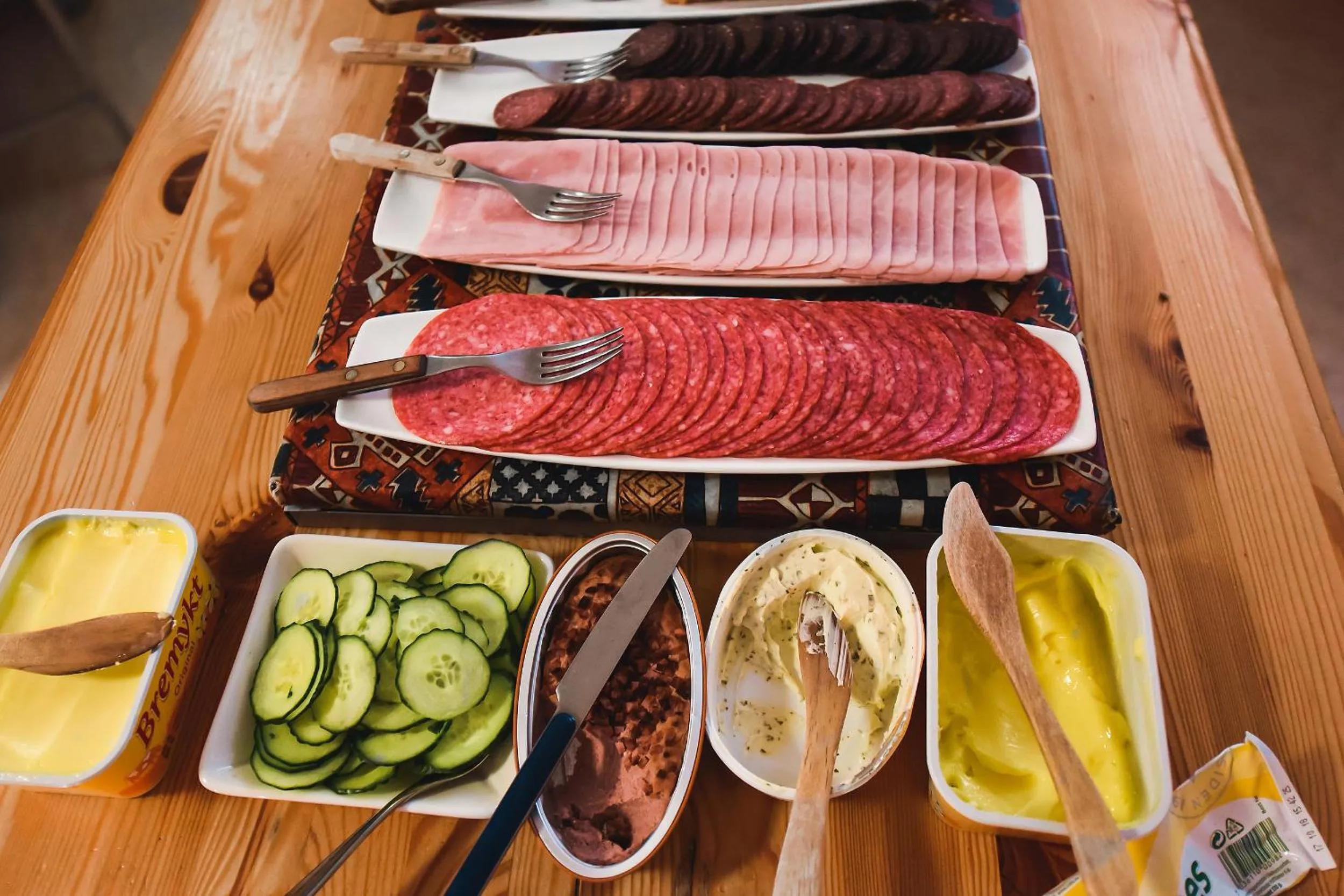 Breakfast in Gjestehuset 102