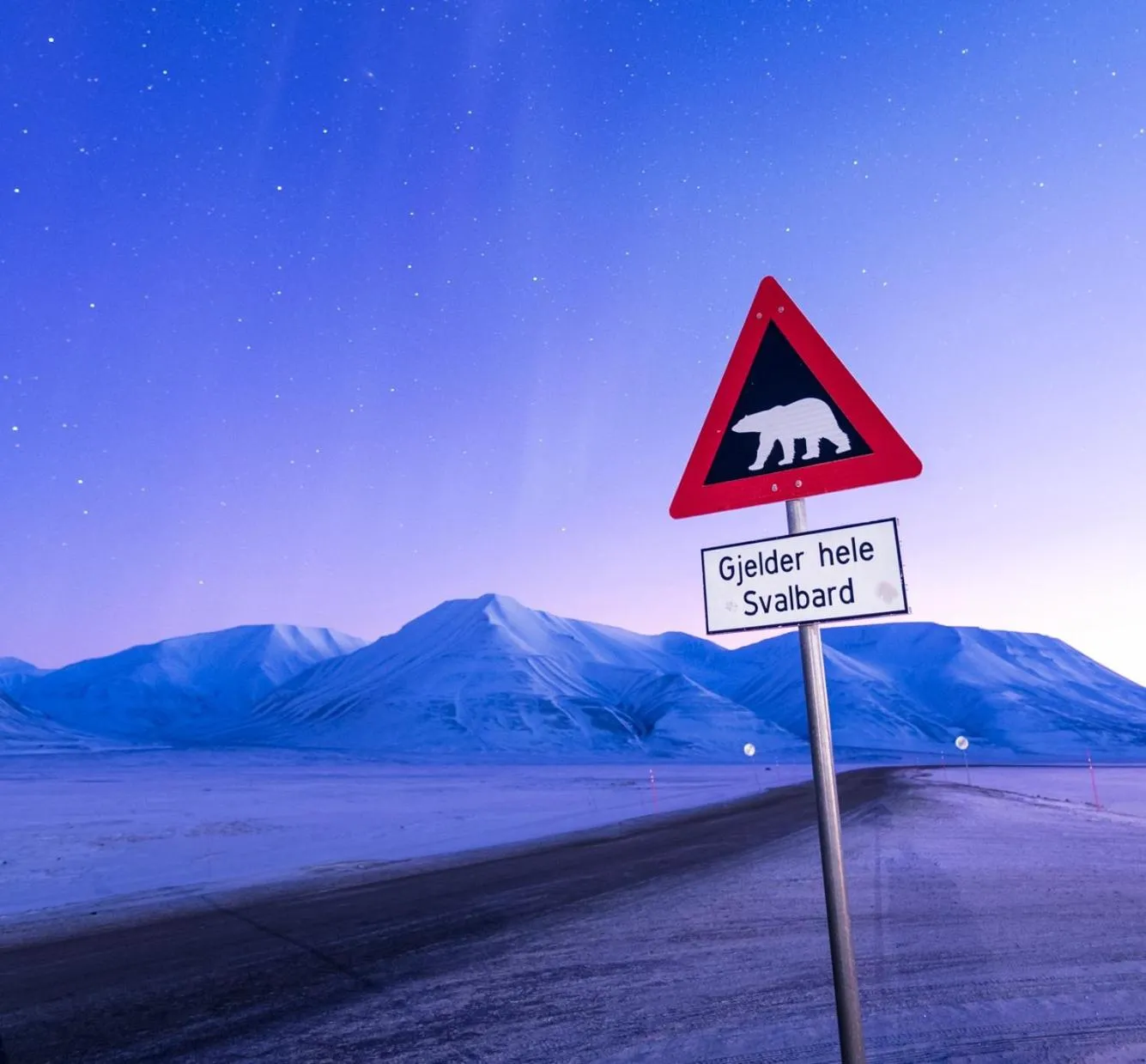 Natural landscape in Gjestehuset 102