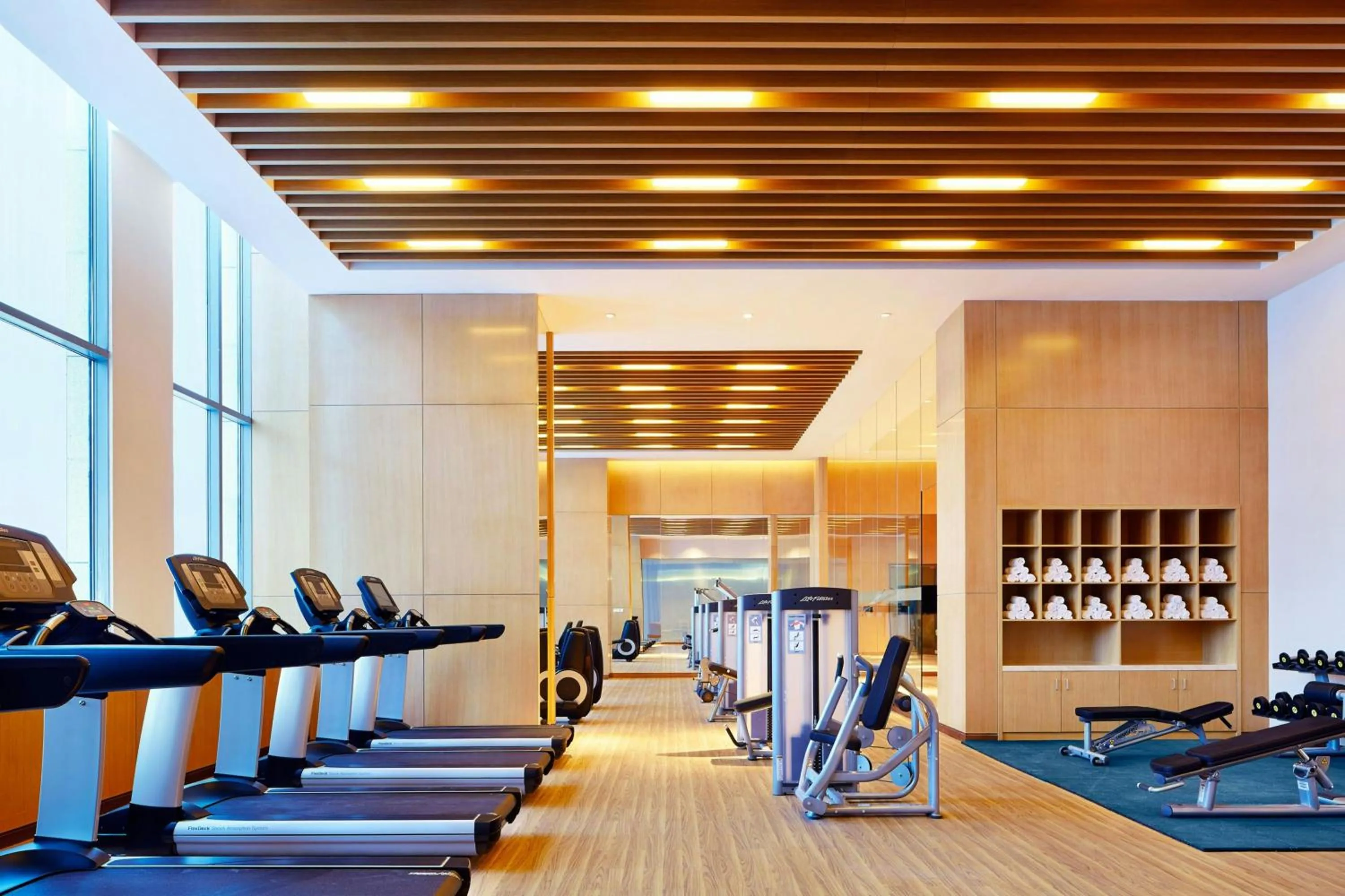 Fitness centre/facilities in Sheraton Harbin Xiangfang Hotel