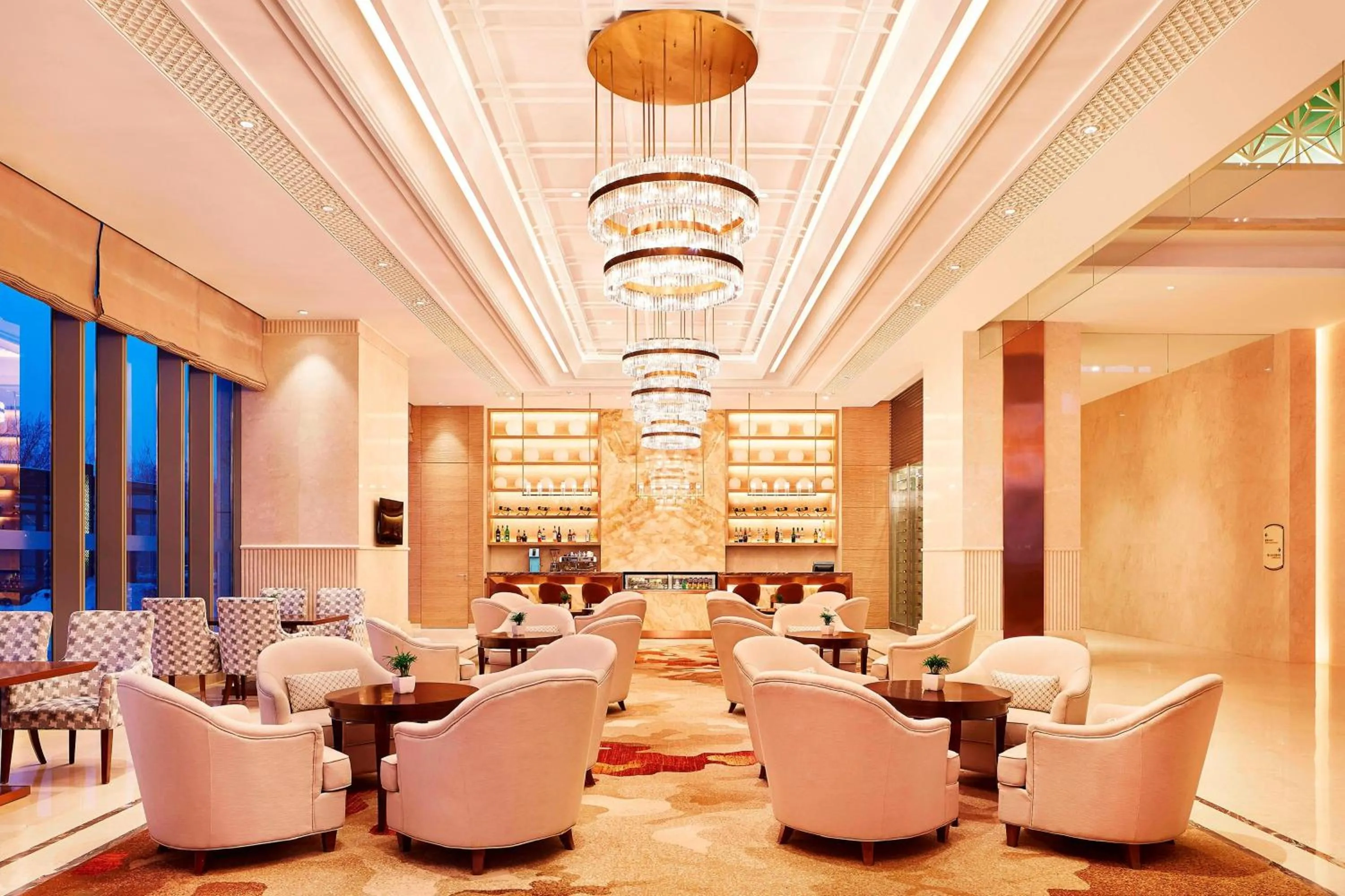 Lobby or reception in Sheraton Harbin Xiangfang Hotel