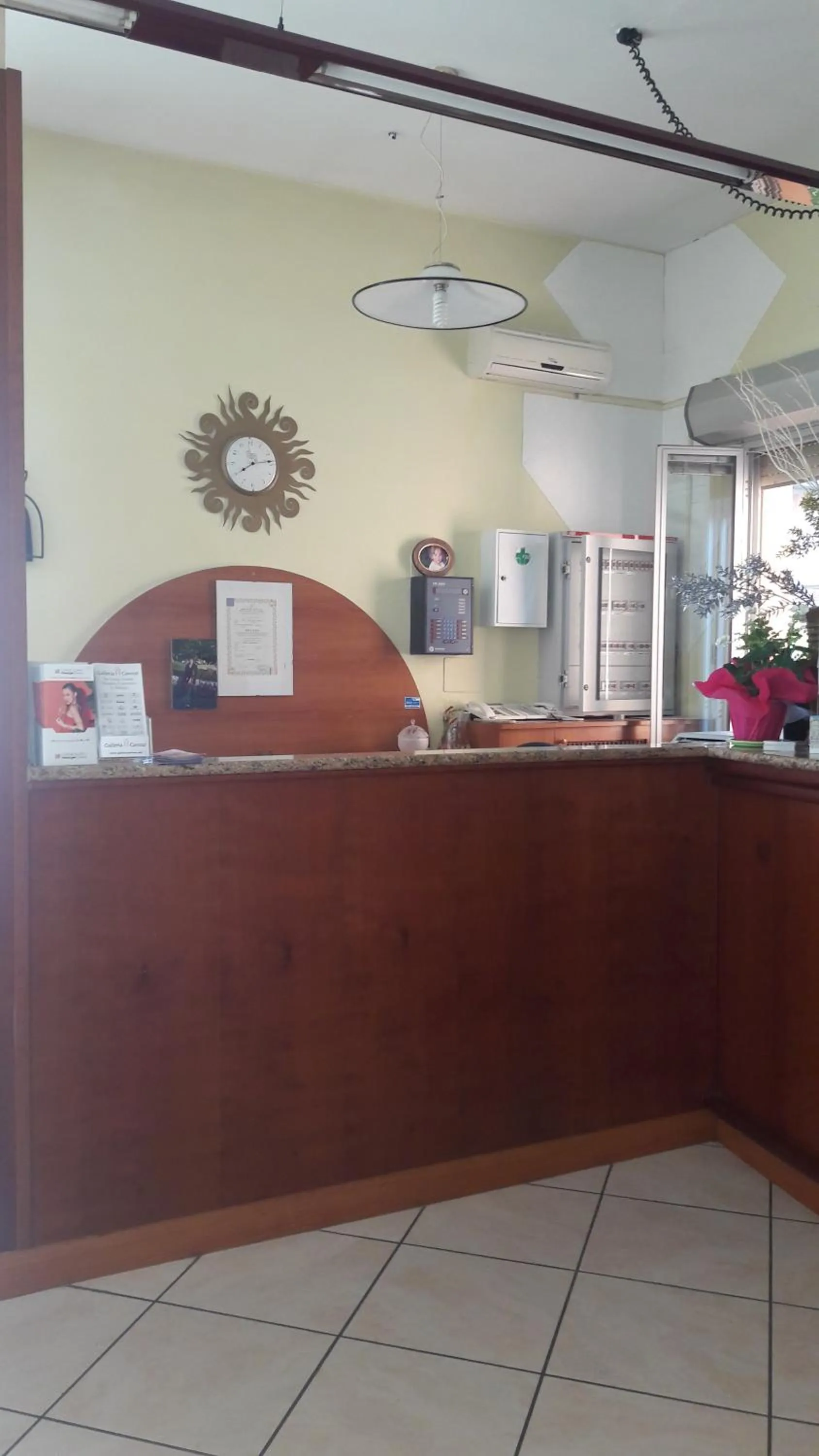 Lobby or reception in Hotel Parigi