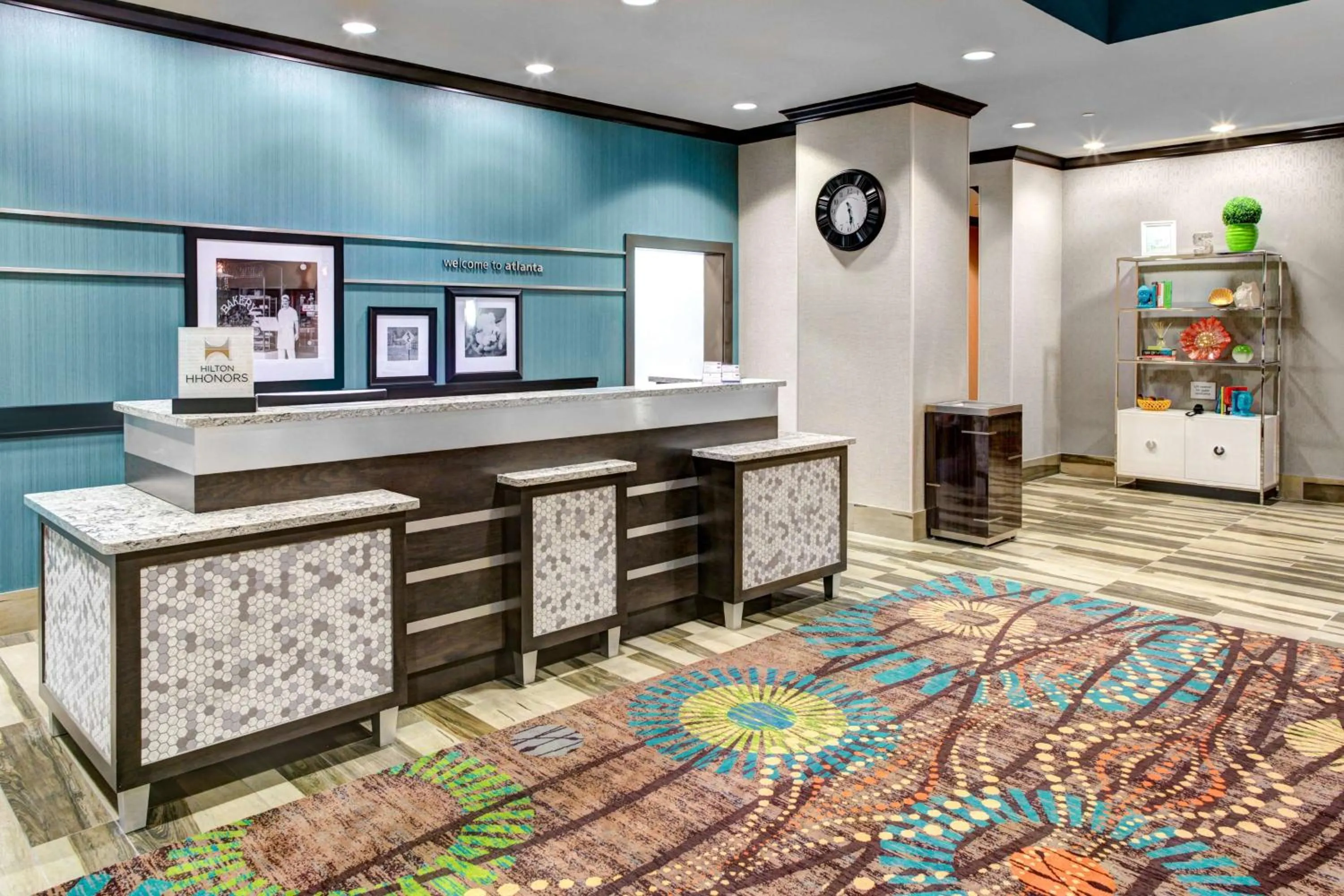 Lobby or reception in Hampton Inn & Suites by Hilton Atlanta Perimeter Dunwoody