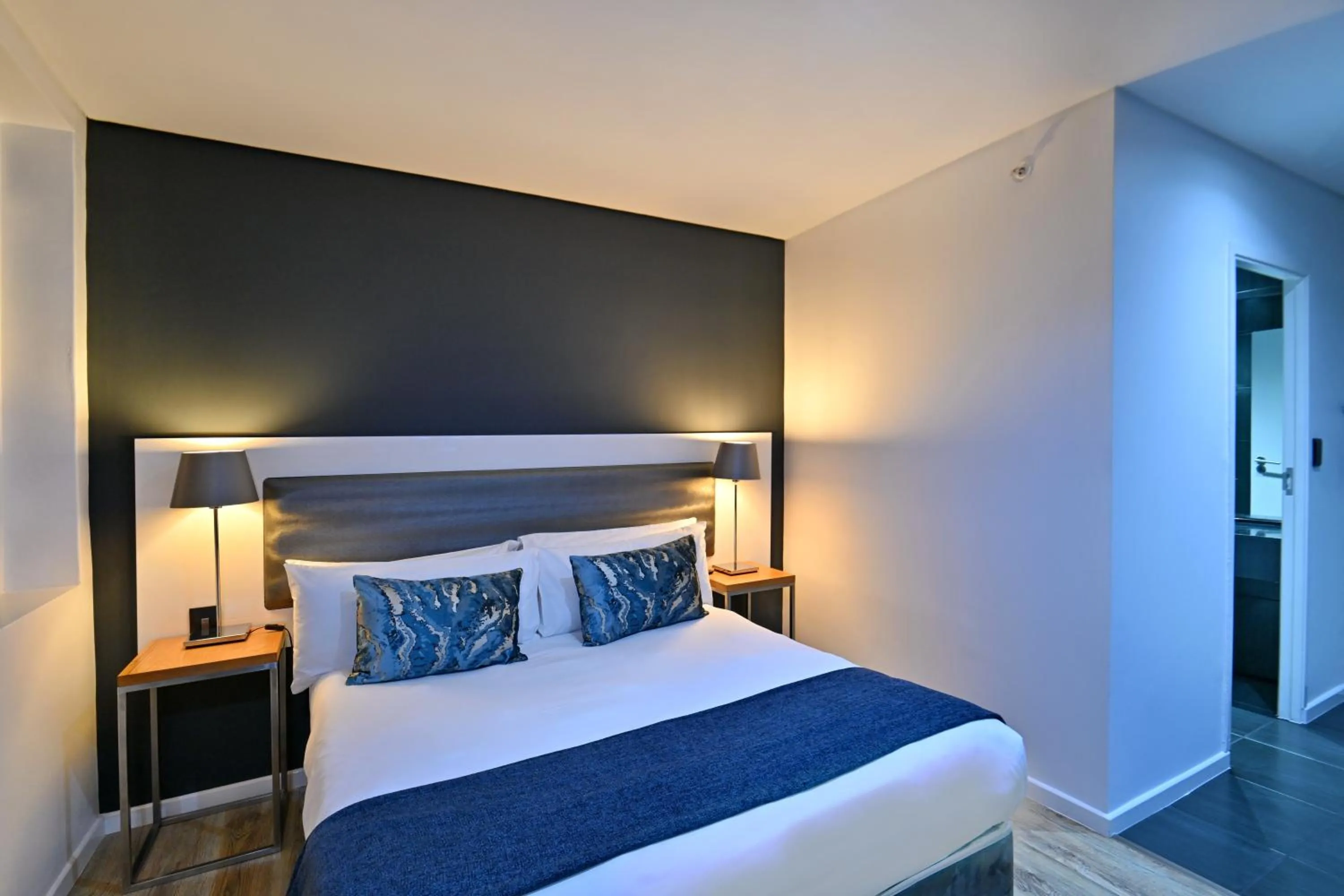 Bed in Fountains Hotel