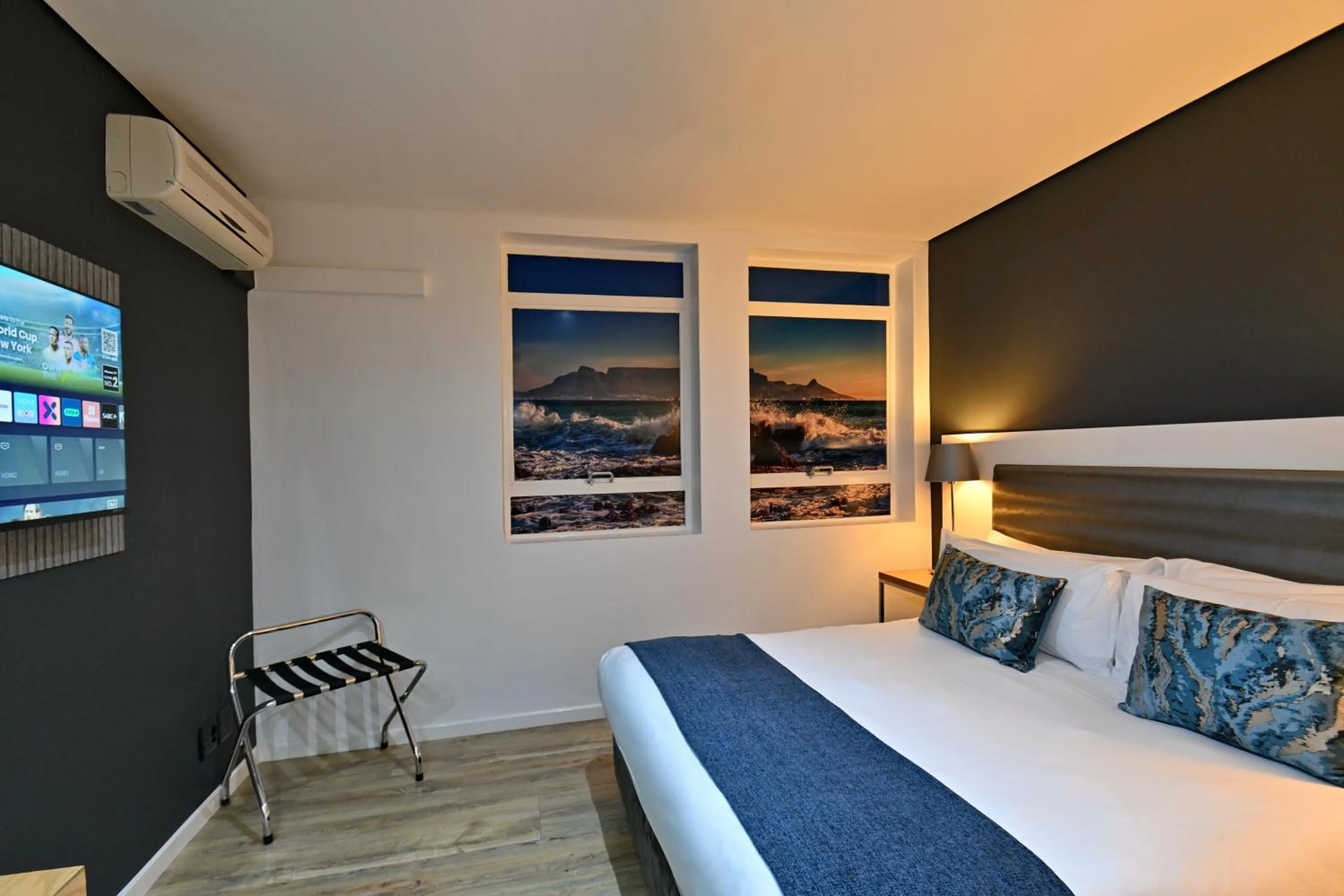 Bed in Fountains Hotel