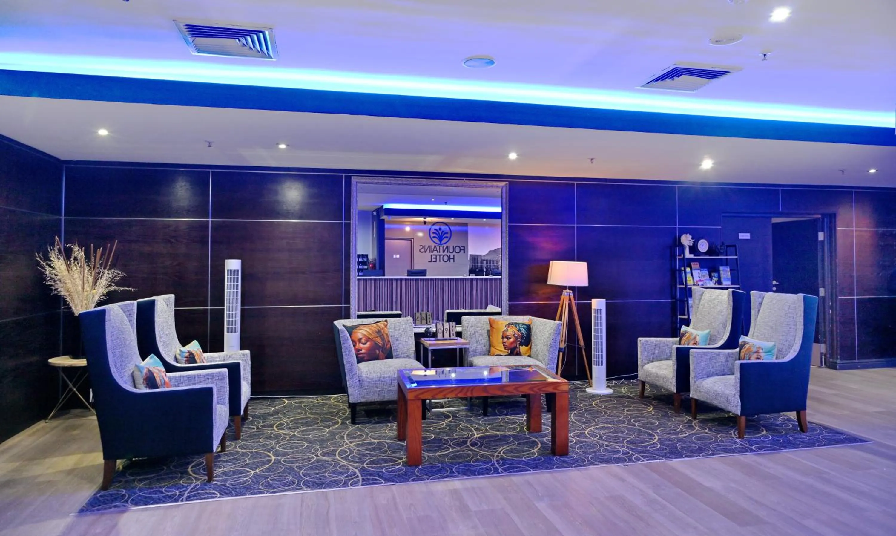 Lobby or reception in Fountains Hotel