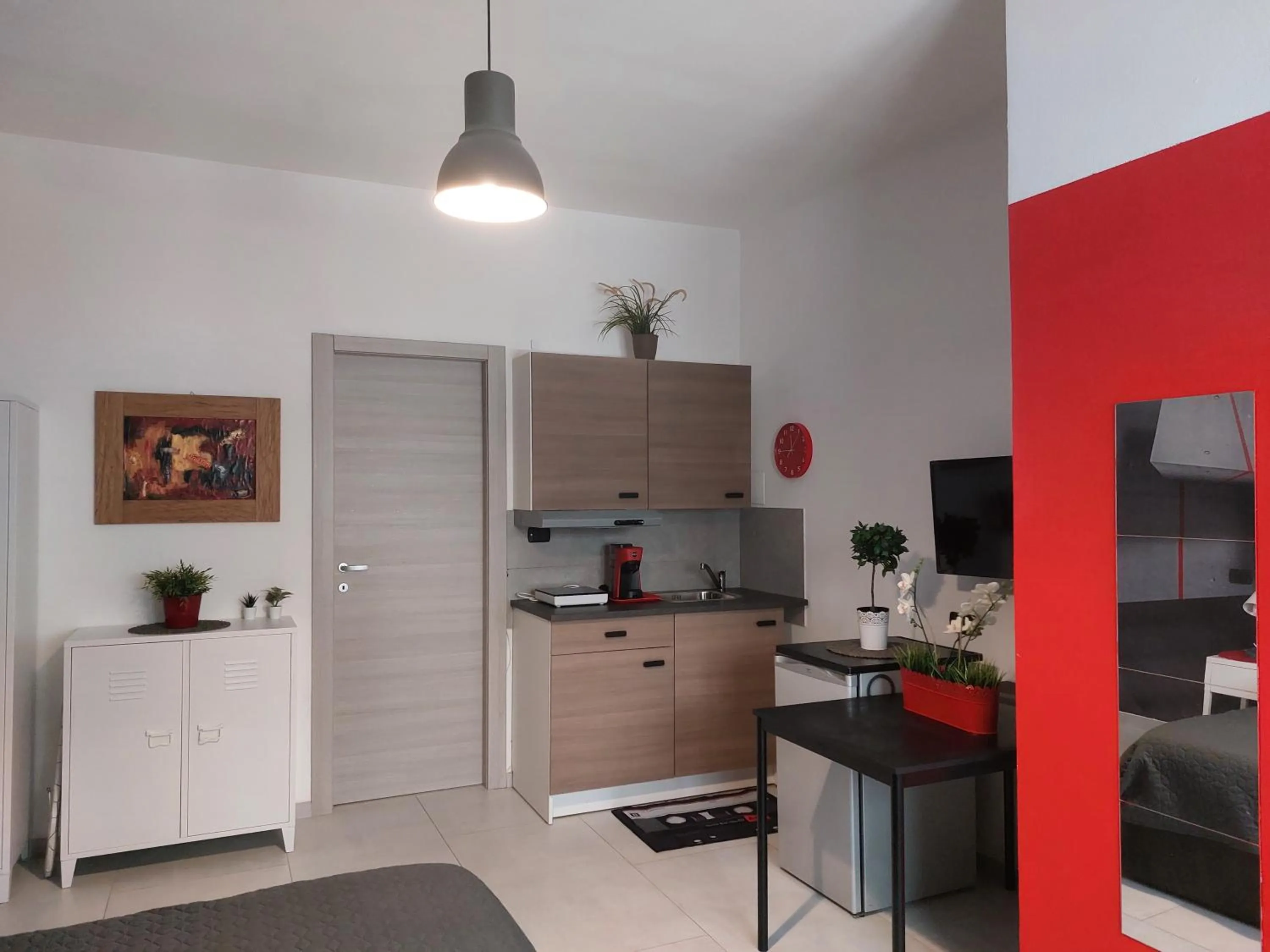 Kitchen or kitchenette in B&B GoodDay Roma Tor Vergata