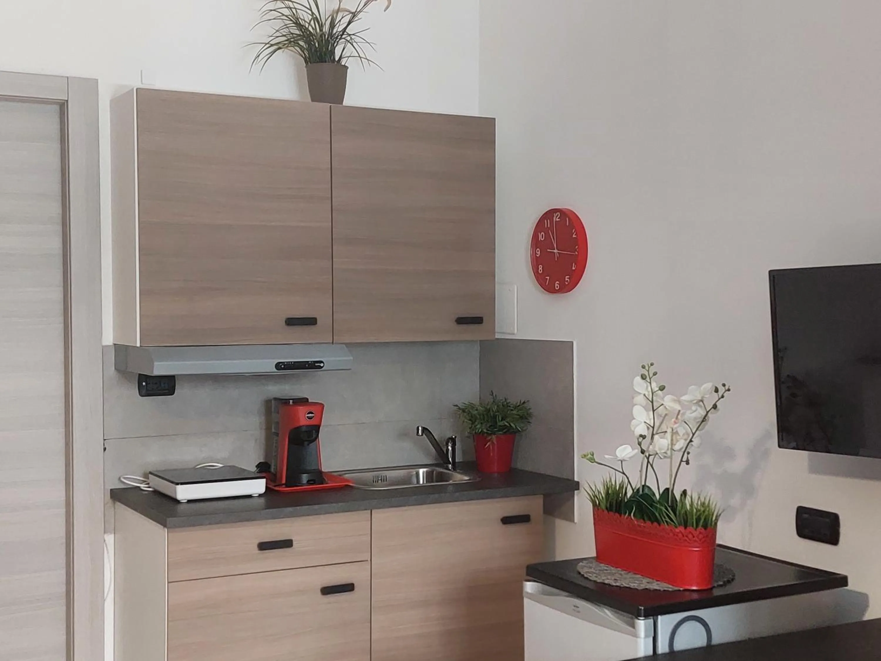 Kitchen or kitchenette in B&B GoodDay Roma Tor Vergata