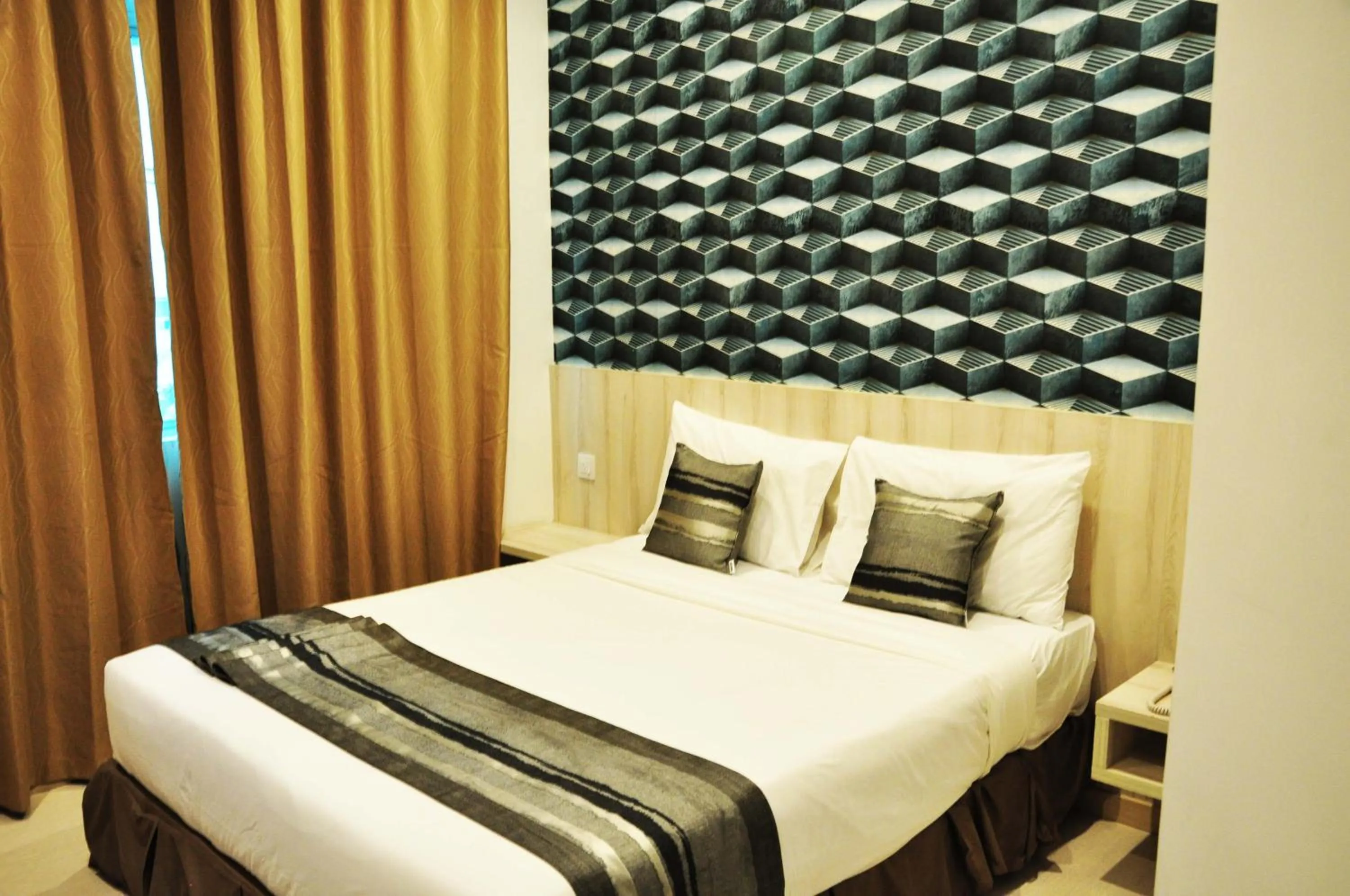Bed in Valya Hotel, Ipoh