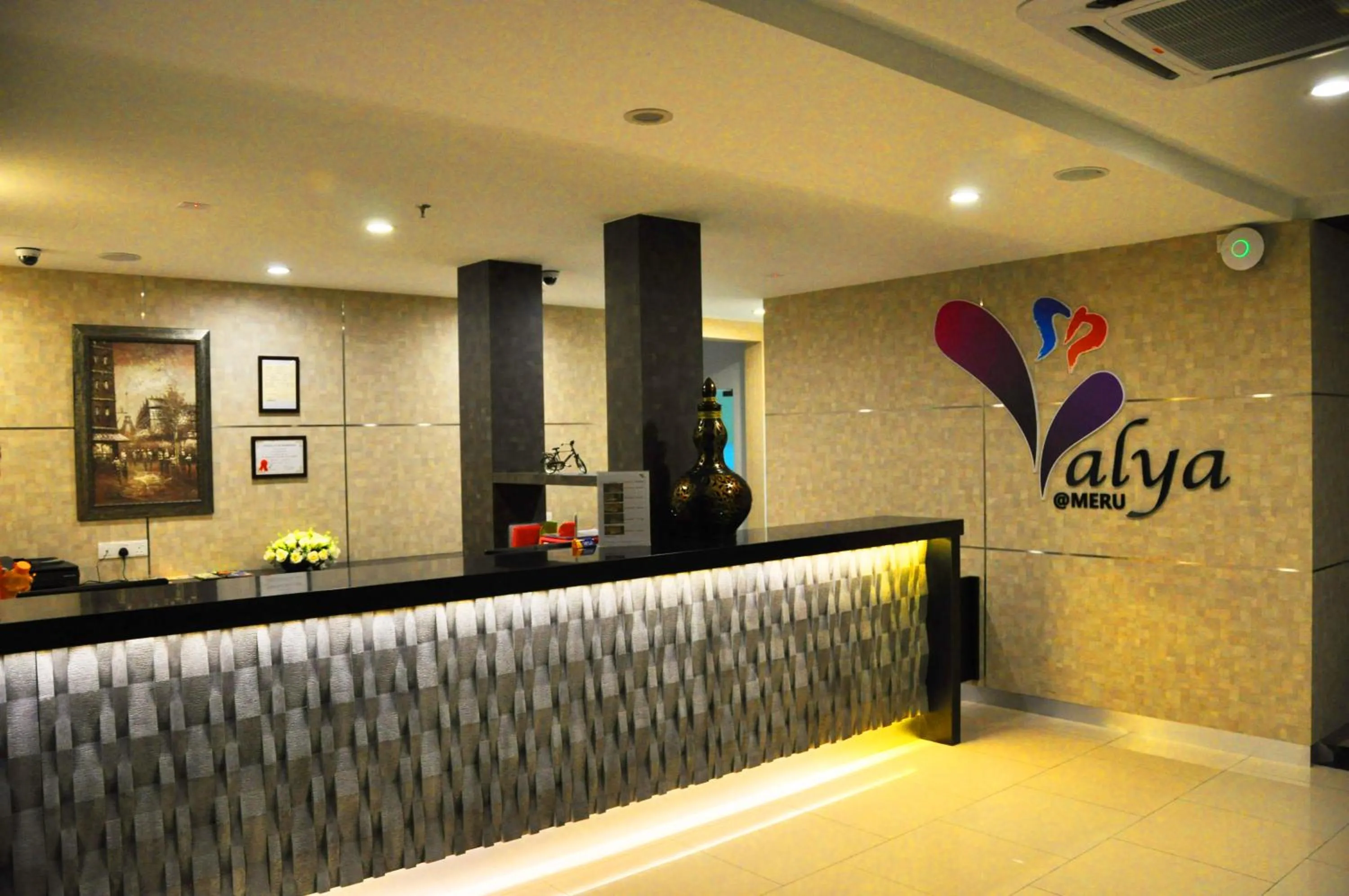 Lobby or reception in Valya Hotel, Ipoh