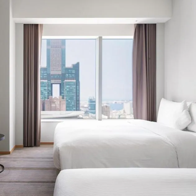 Bed in Hotel COZZI Zhongshan Kaohsiung