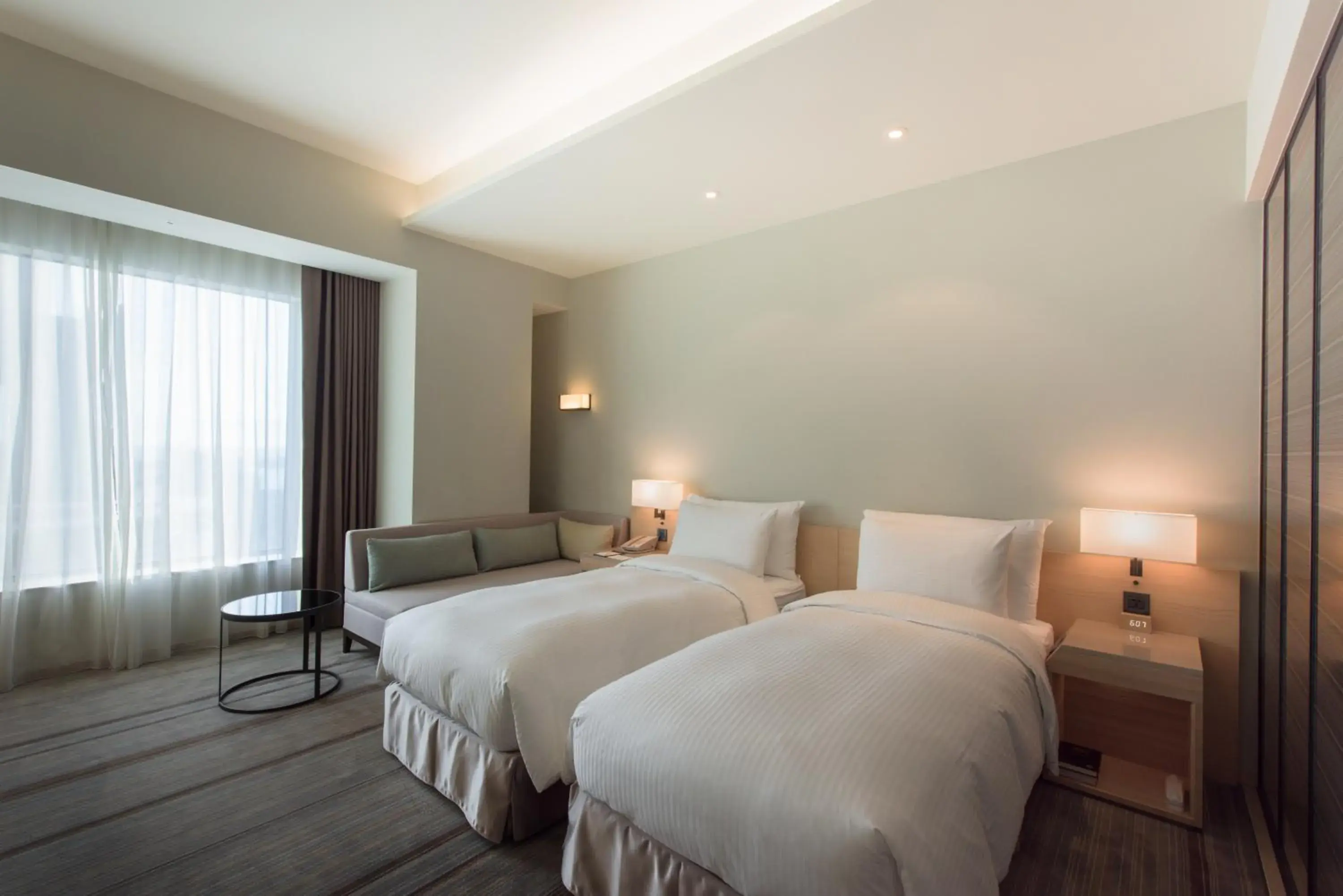 Superior Twin Room in Hotel COZZI Zhongshan Kaohsiung Superior Twin Room in Hotel COZZI Zhongshan Kaohsiung