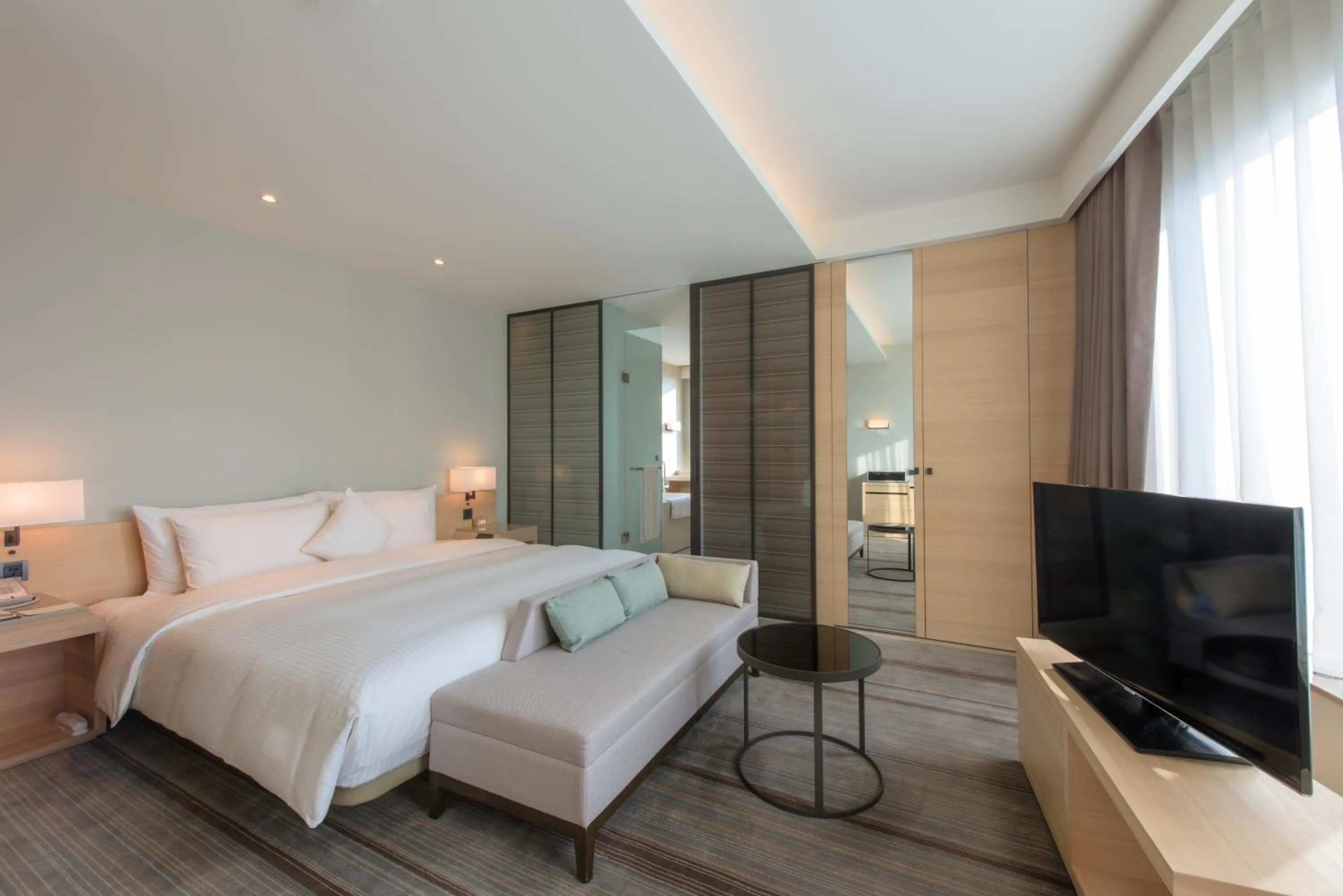 Bed in Hotel COZZI Zhongshan Kaohsiung