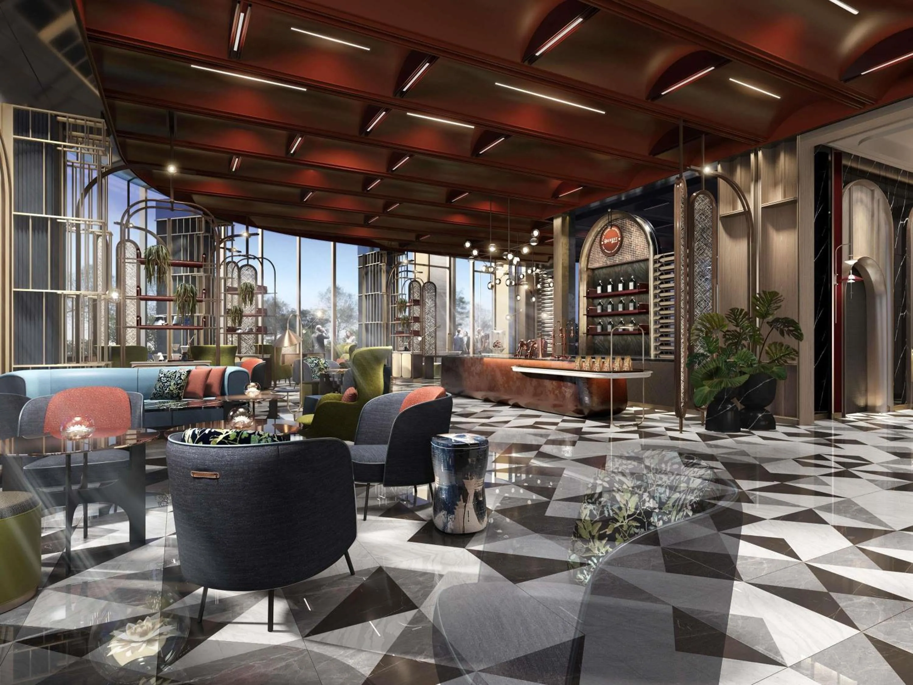 Restaurant/places to eat in Fairmont Hanoi