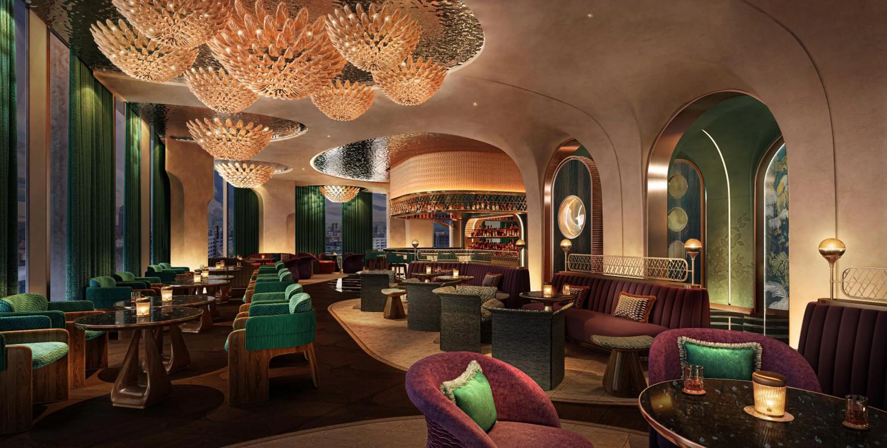 Lounge or bar in Fairmont Hanoi