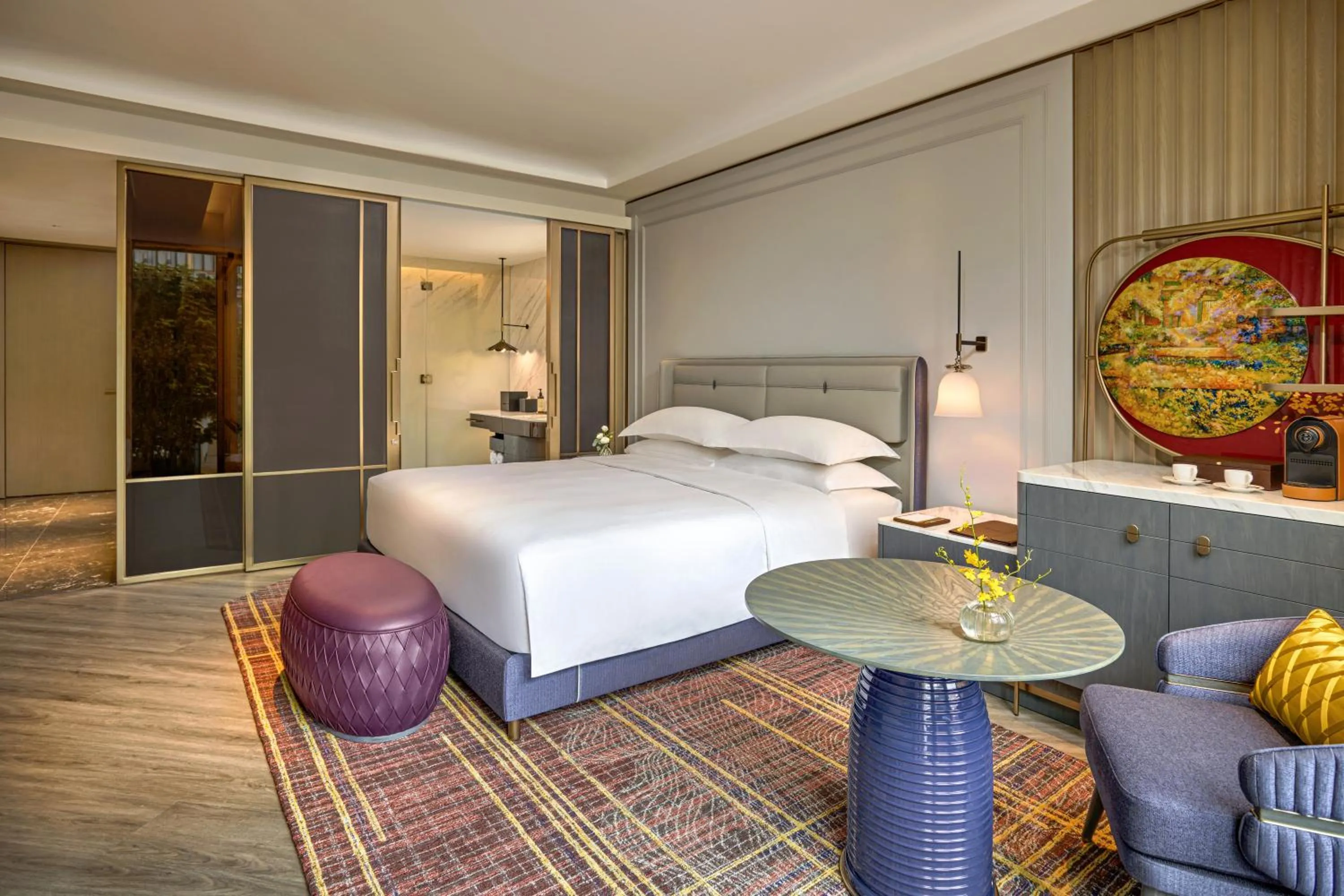 Bedroom, Bed in Fairmont Hanoi