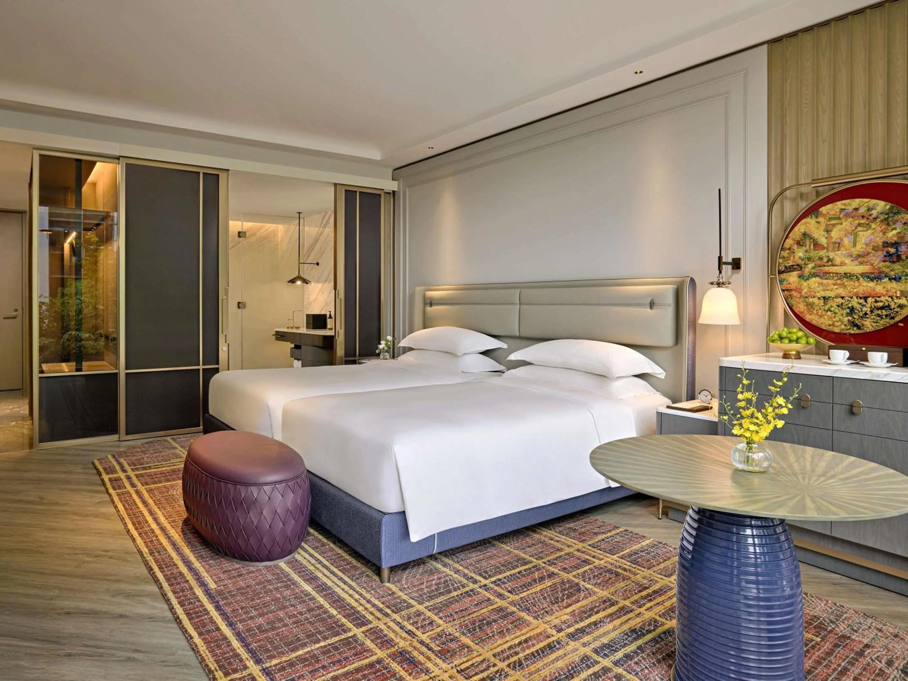 Bedroom, Bed in Fairmont Hanoi