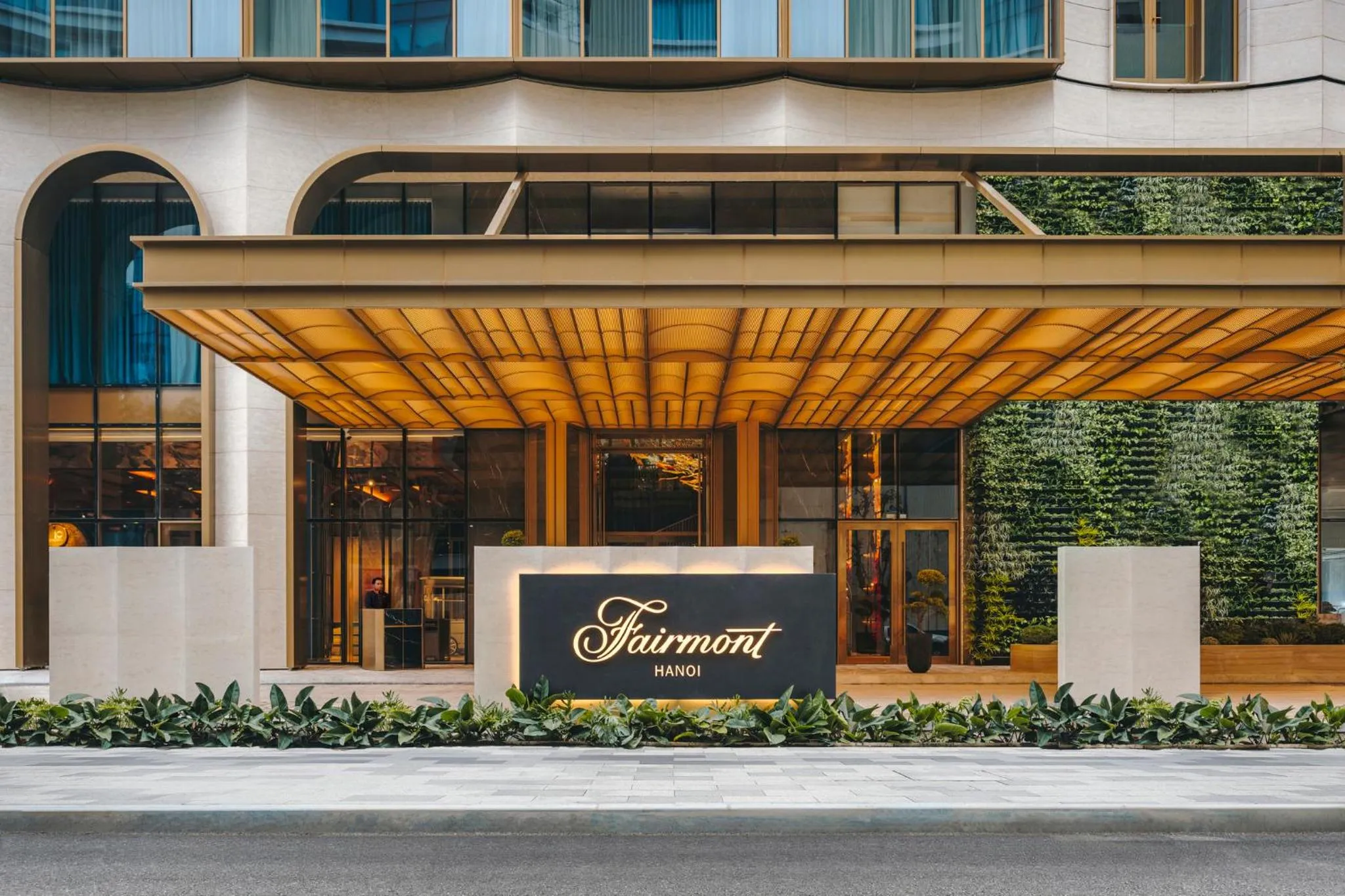 Property building in Fairmont Hanoi