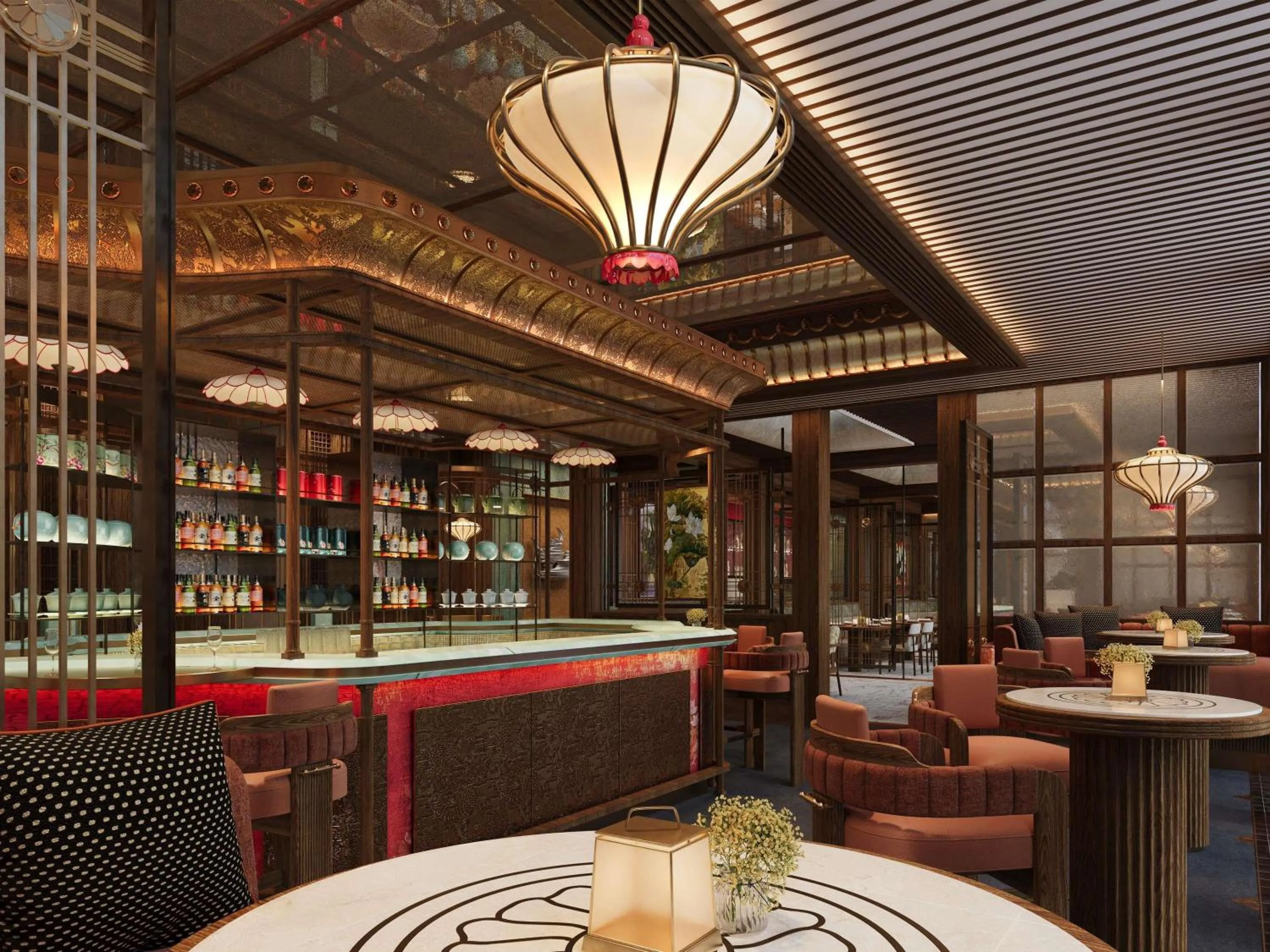 Restaurant/places to eat in Fairmont Hanoi