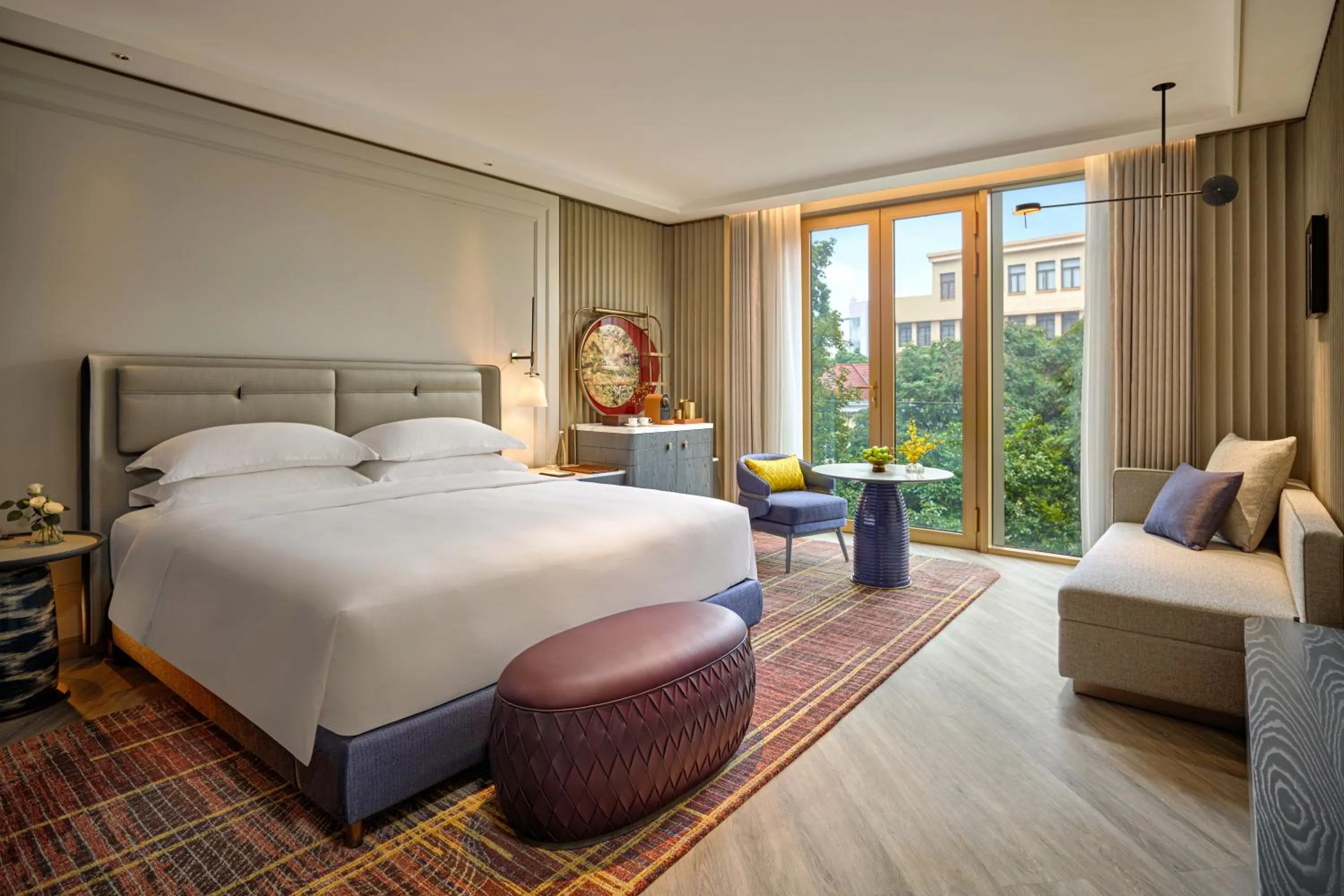 Bedroom, Bed in Fairmont Hanoi