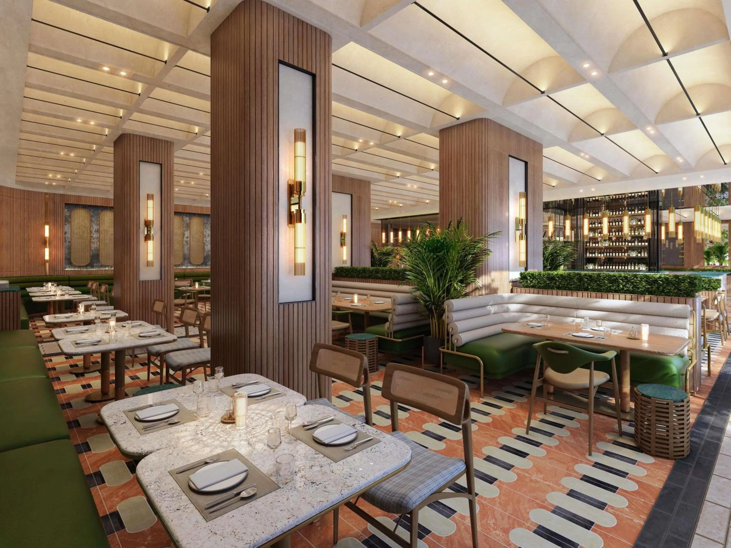 Restaurant/places to eat in Fairmont Hanoi