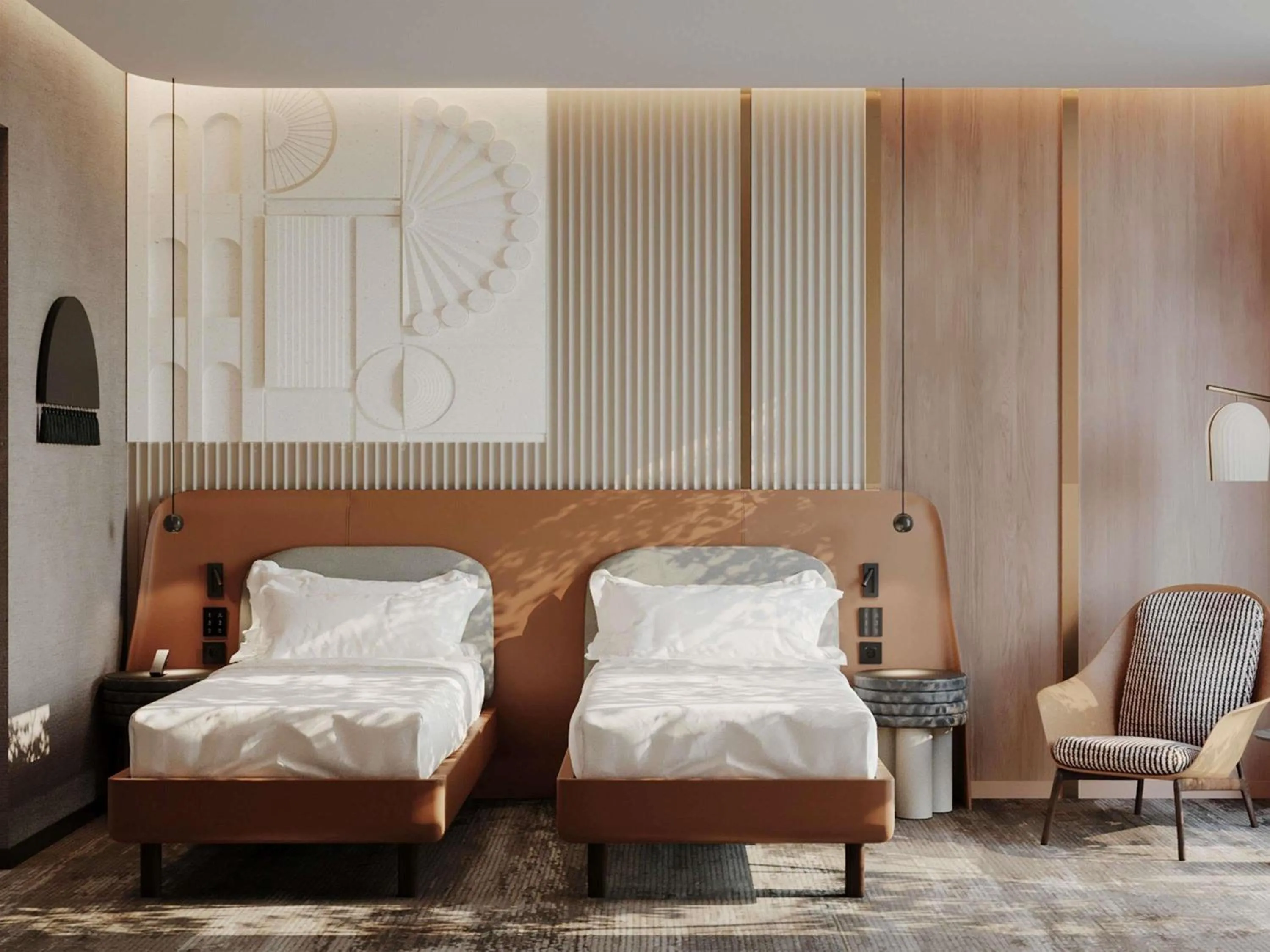 Bedroom, Bed in Mövenpick Yerevan