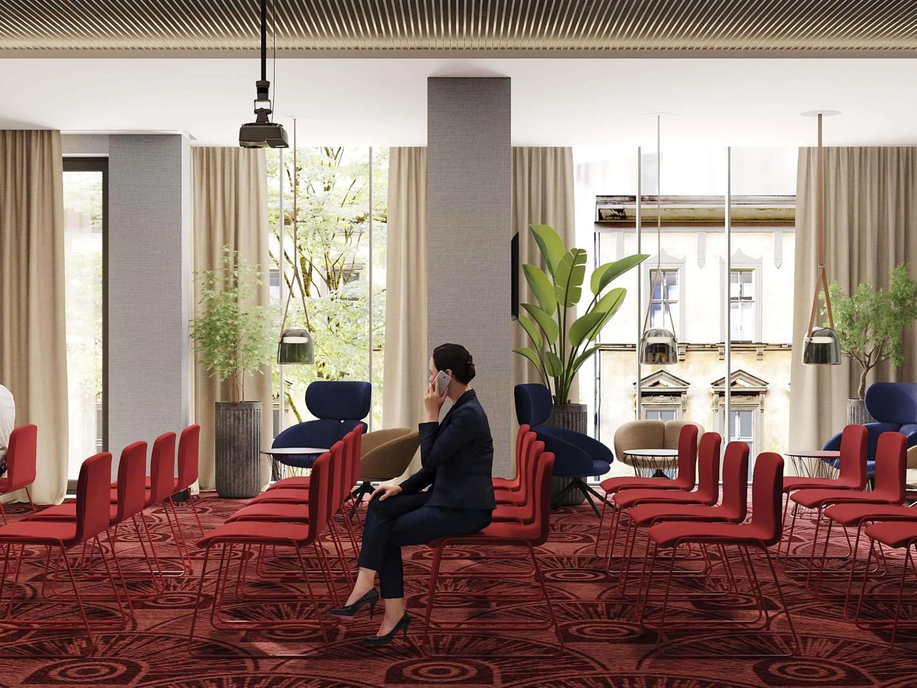 Meeting/conference room in Mövenpick Yerevan