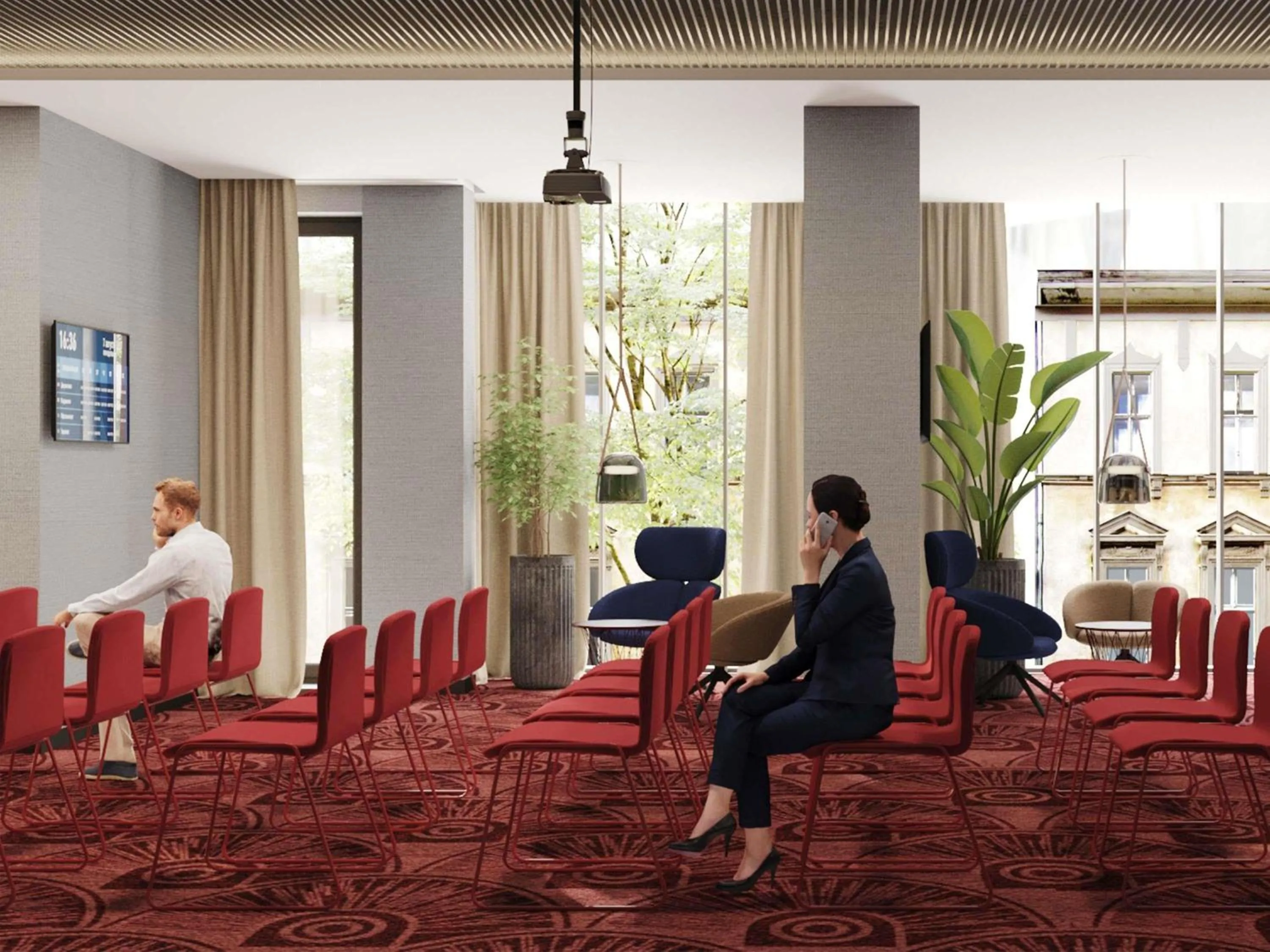 Meeting/conference room in Mövenpick Yerevan