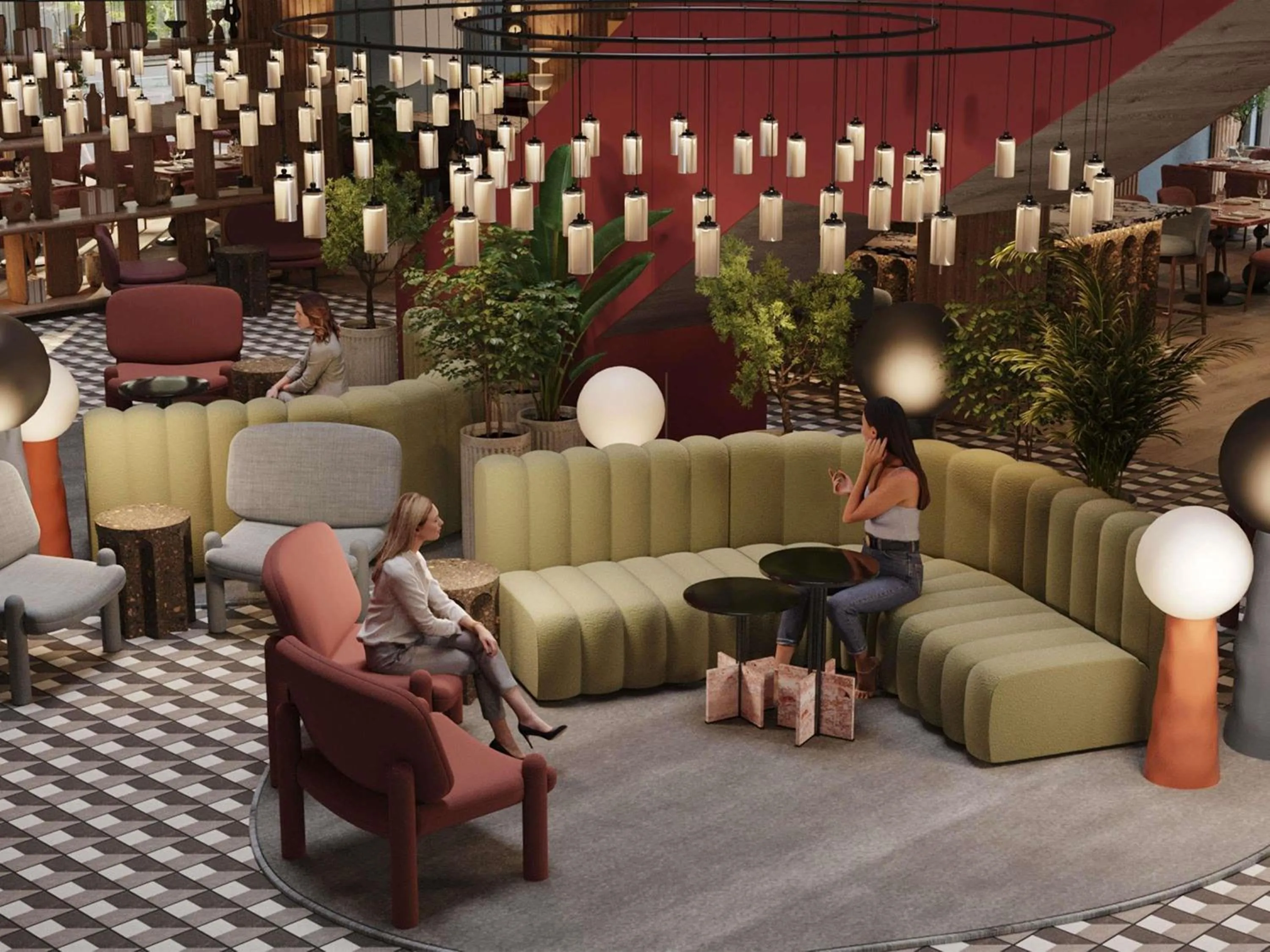 Lounge or bar in Mövenpick Yerevan