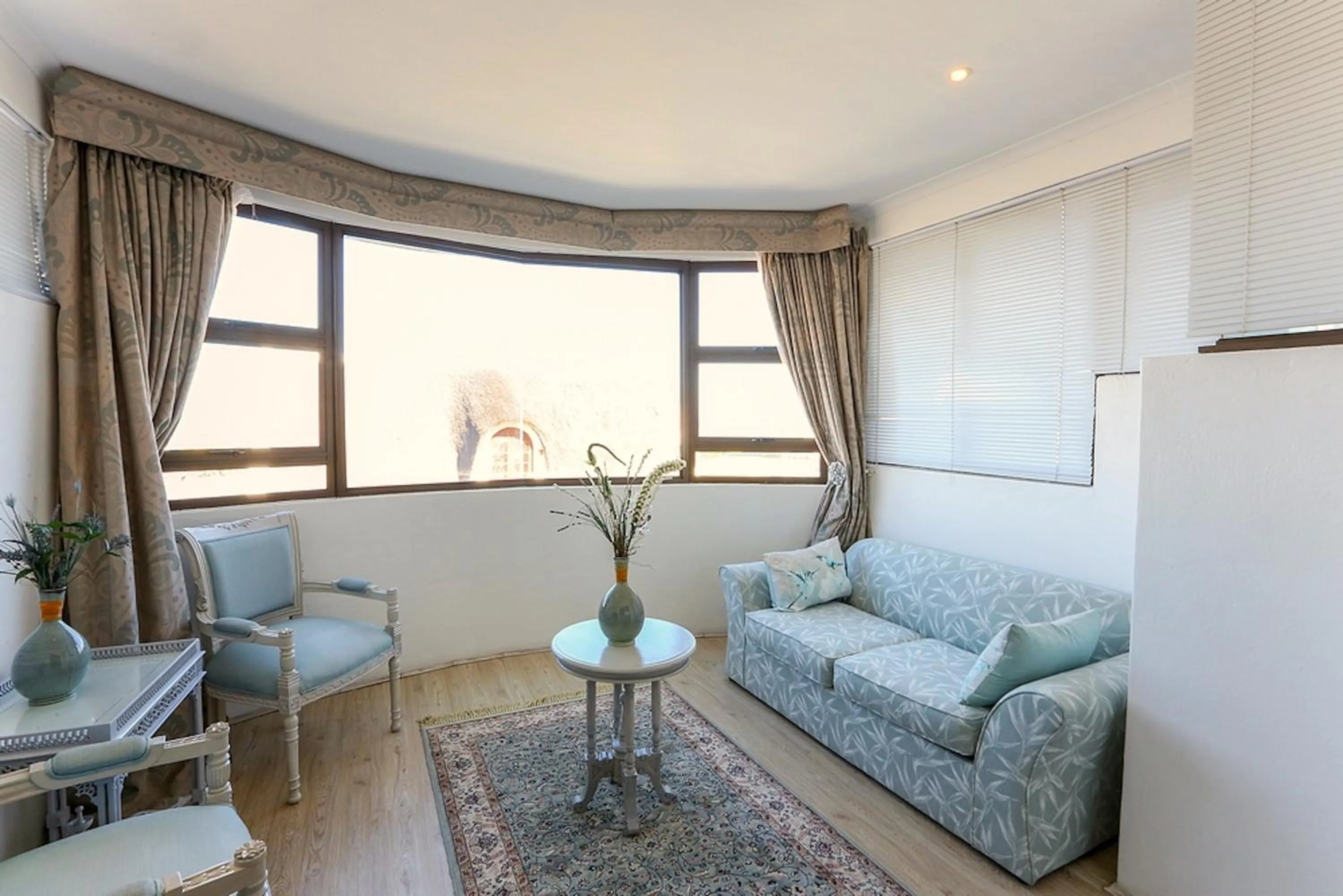 Seating area in Misty Waves Boutique Hotel