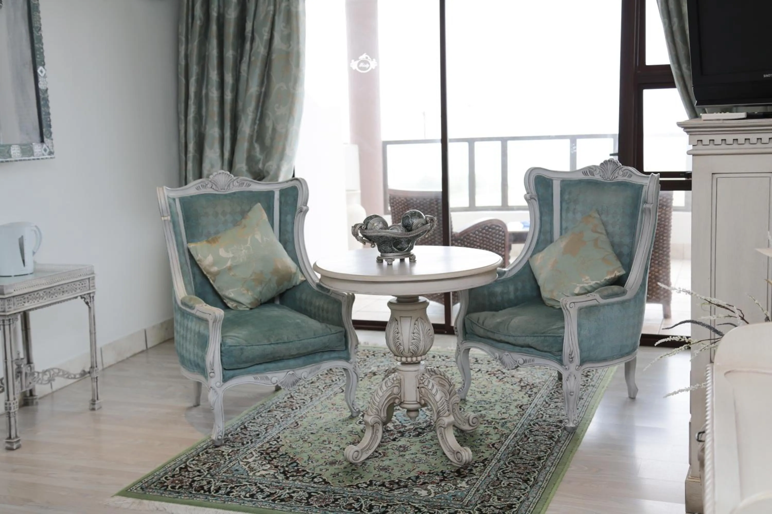 Decorative detail in Misty Waves Boutique Hotel