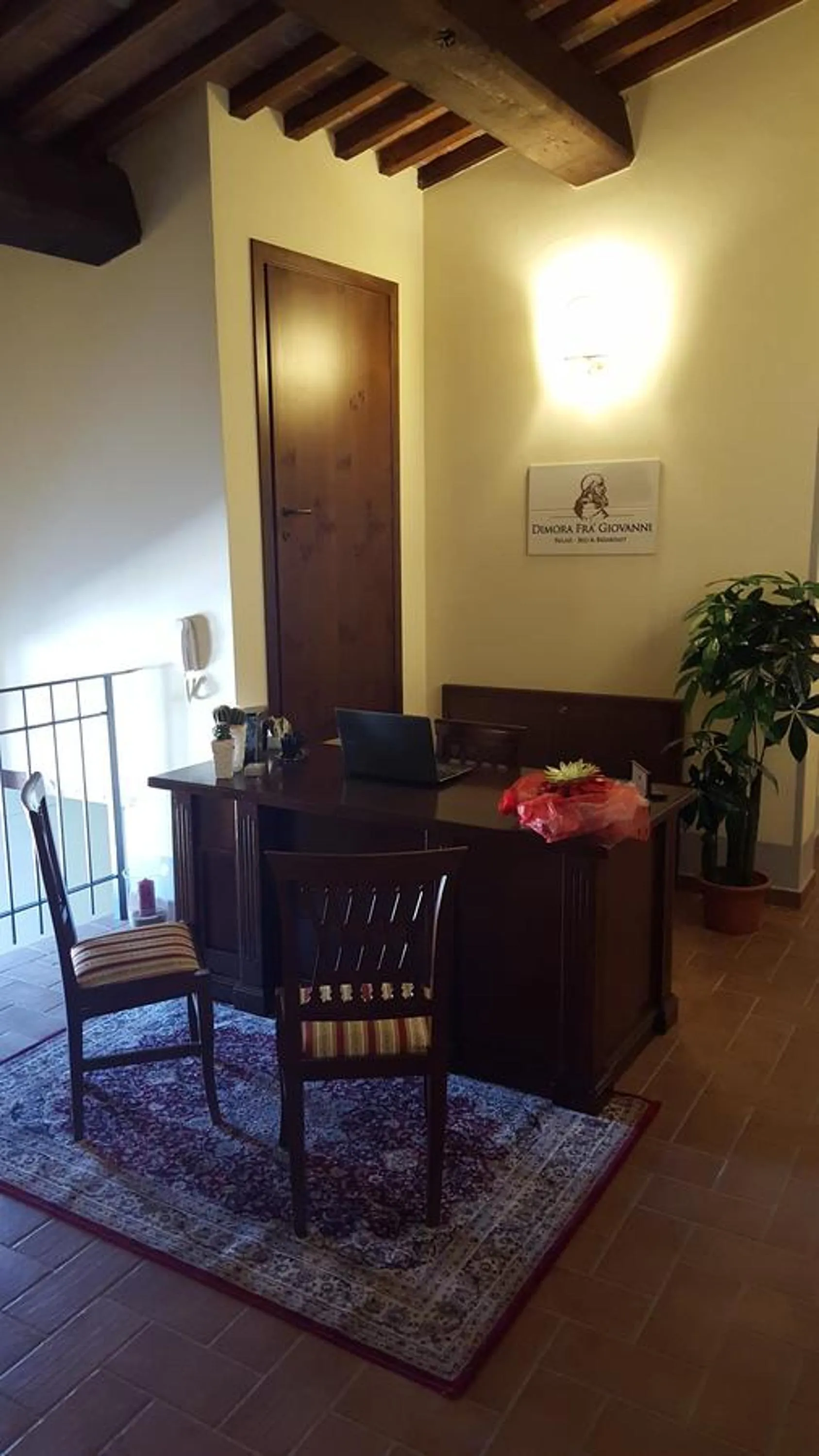 Lobby or reception in Dimora Fra' Giovanni B&B Relais