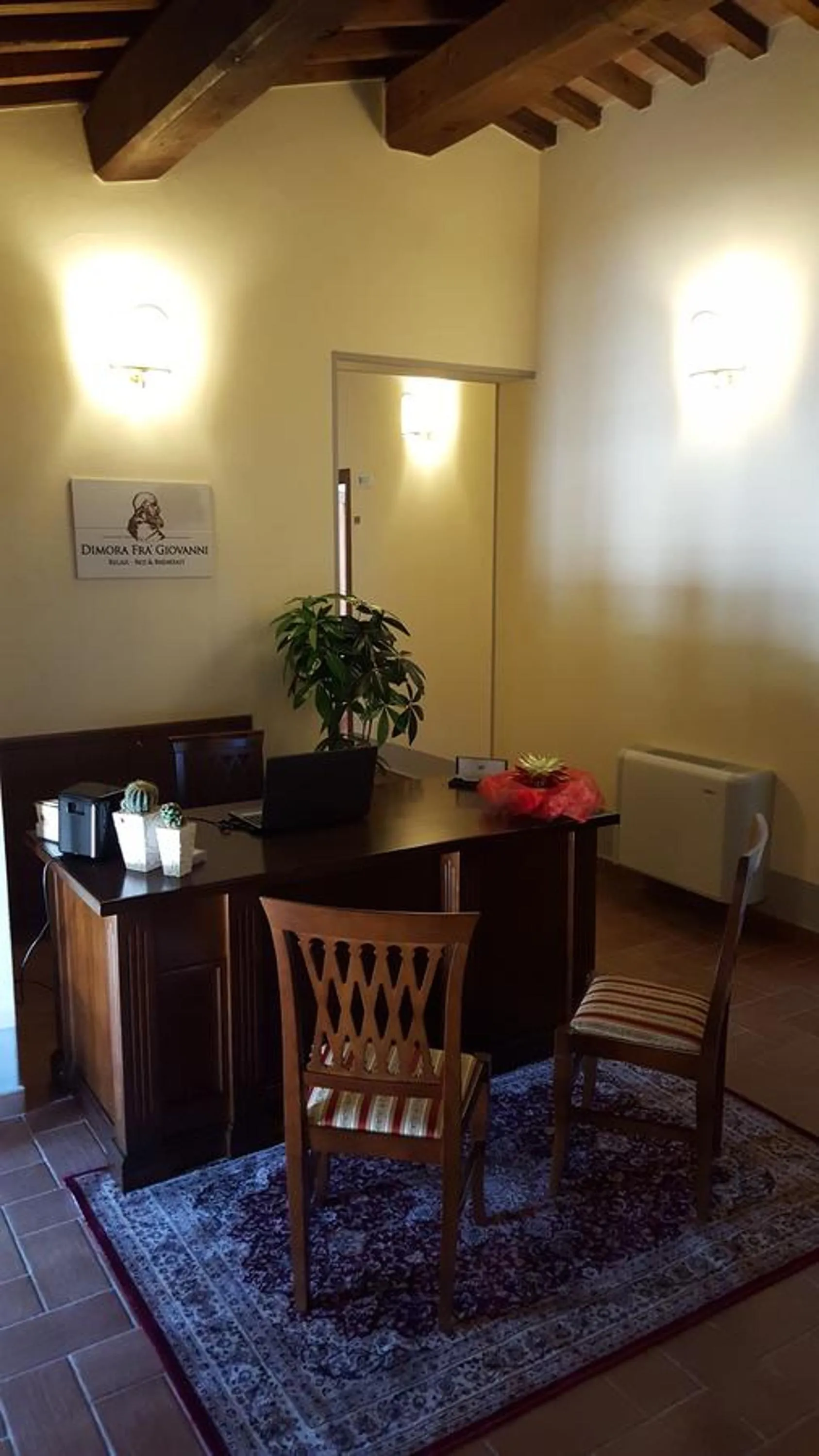 Lobby or reception in Dimora Fra' Giovanni B&B Relais