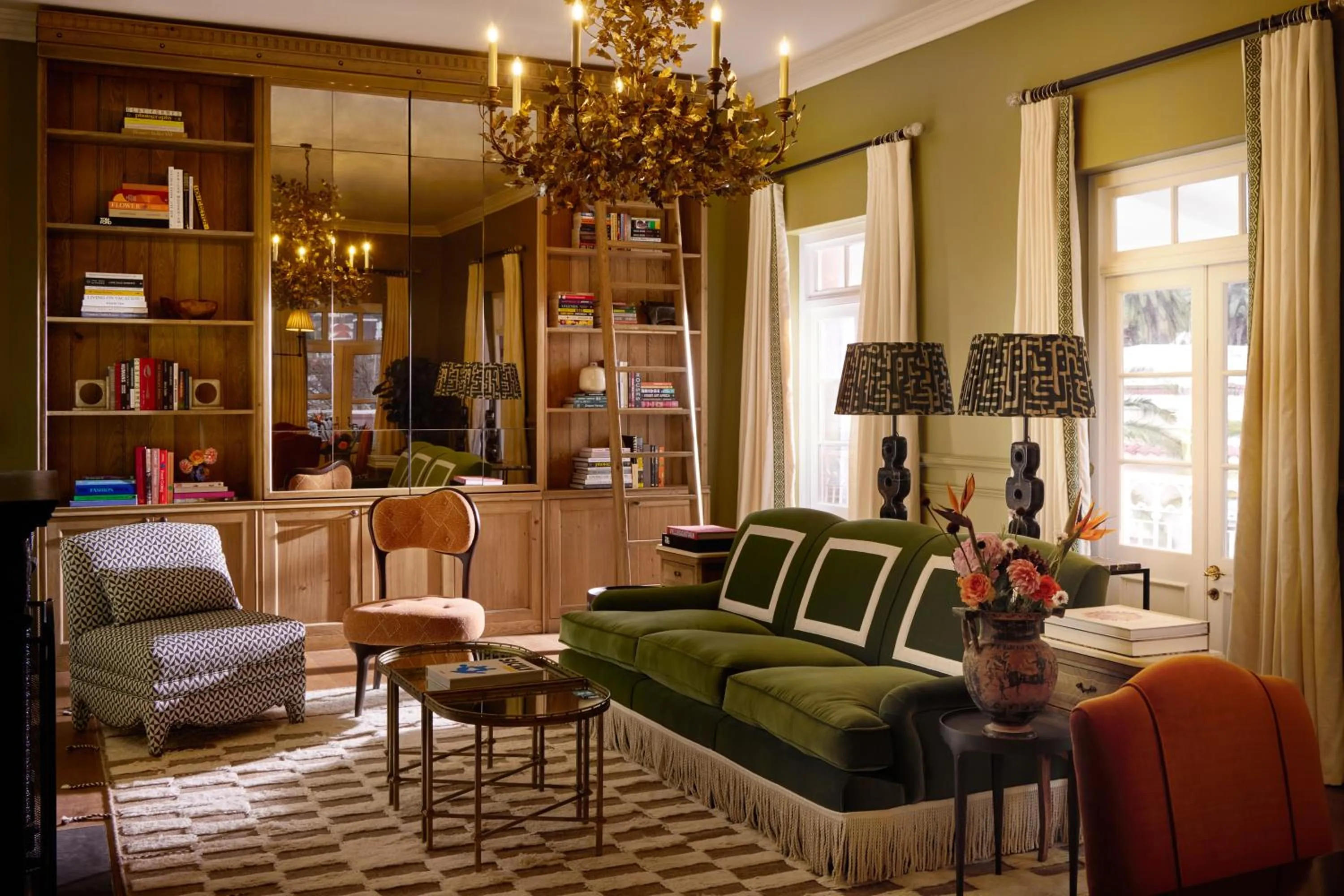 Seating area in Mount Nelson, A Belmond Hotel, Cape Town