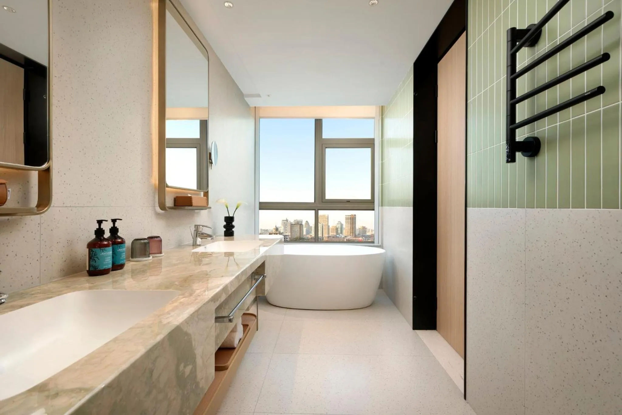 Bathroom in Atwell Suites Hefei City Center by IHG