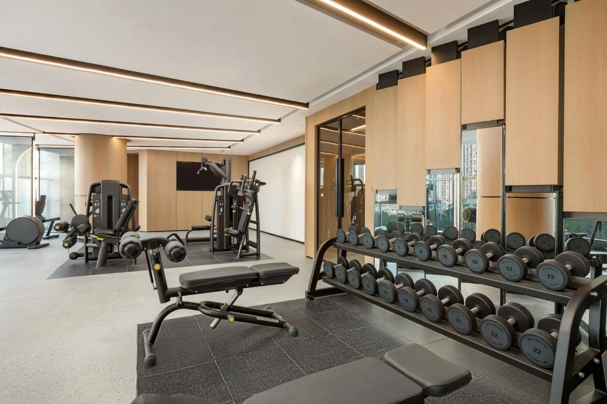 Spa and wellness centre/facilities in Atwell Suites Hefei City Center by IHG