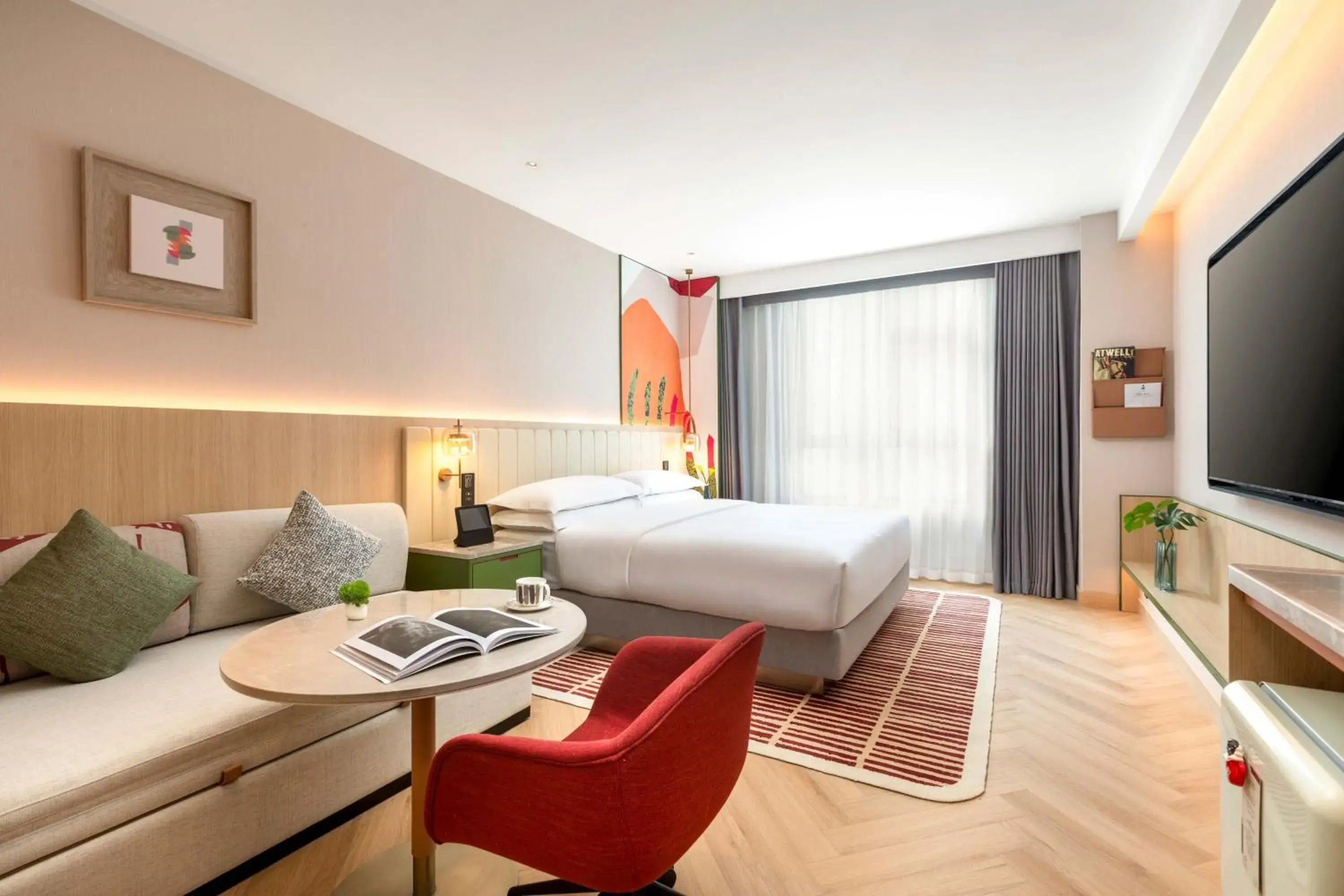 Standard King Room in Atwell Suites Hefei City Center by IHG Standard King Room in Atwell Suites Hefei City Center by IHG