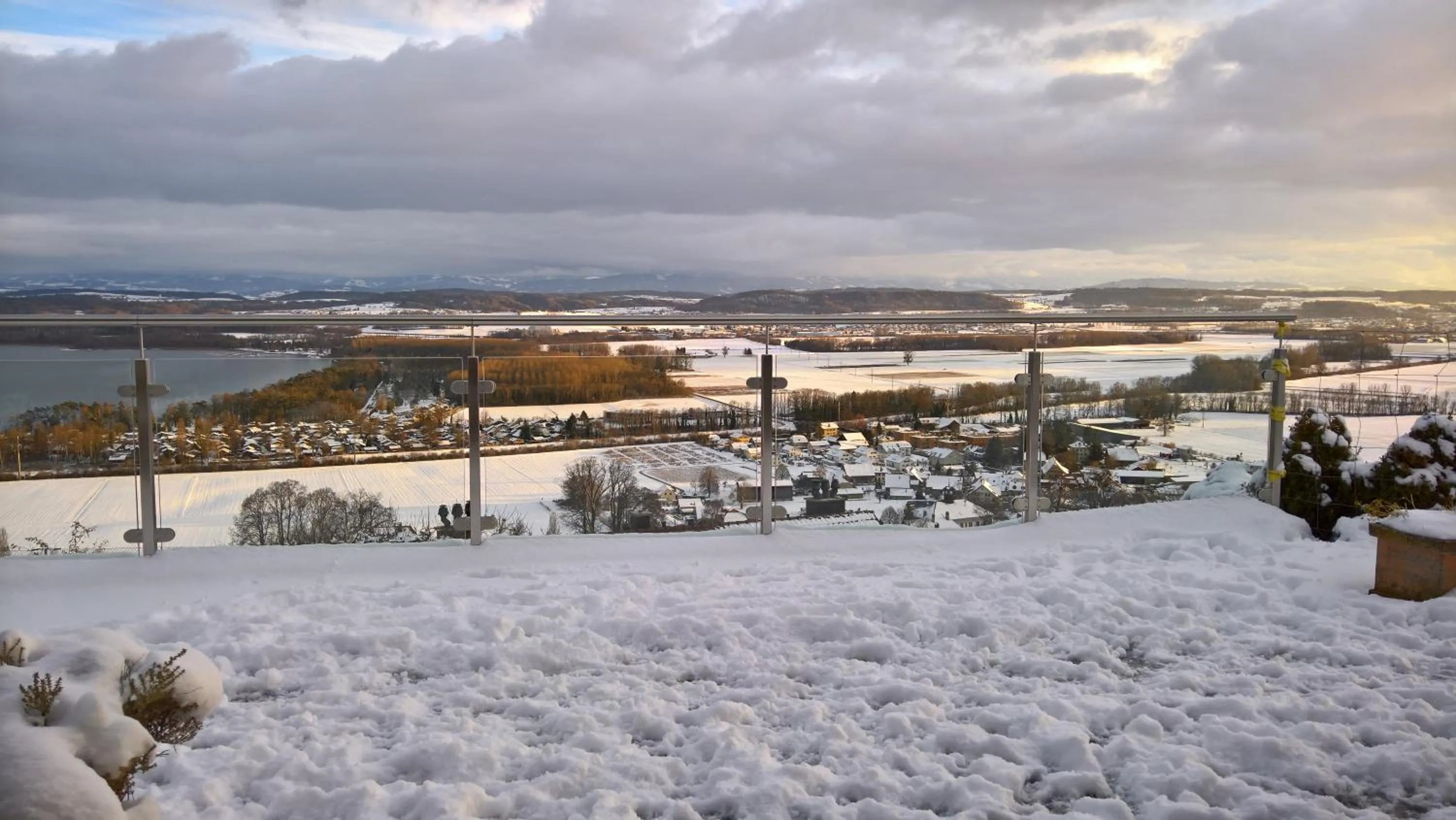 Natural landscape in Swiss Borzoi House