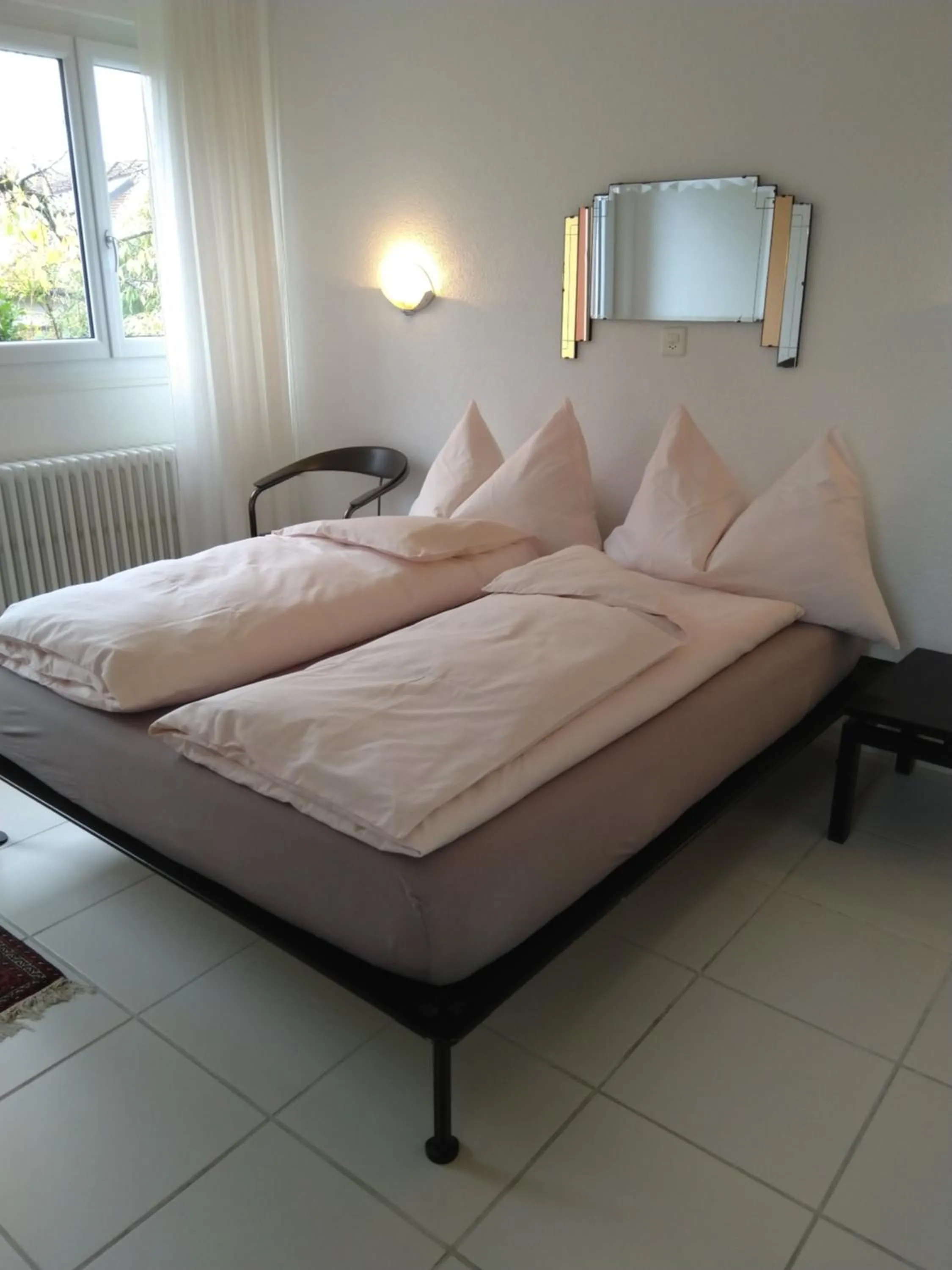 Bed in Swiss Borzoi House