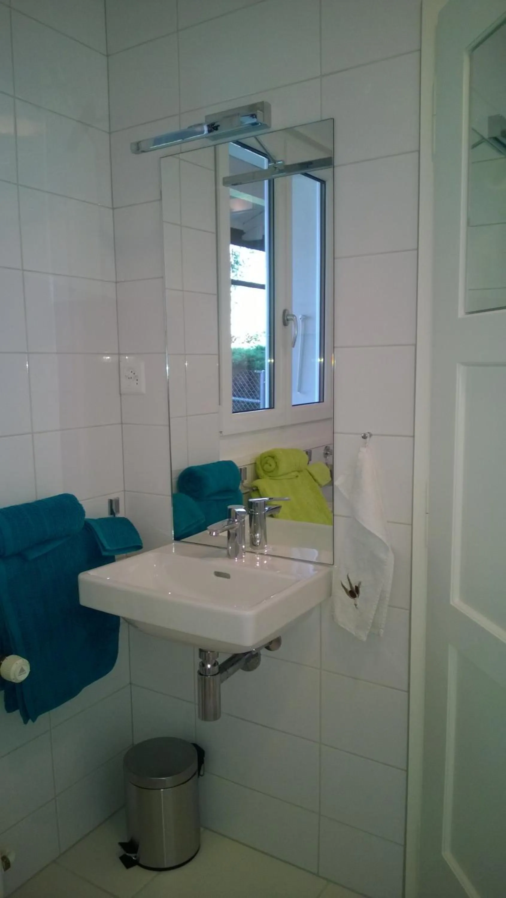 Bathroom in Swiss Borzoi House