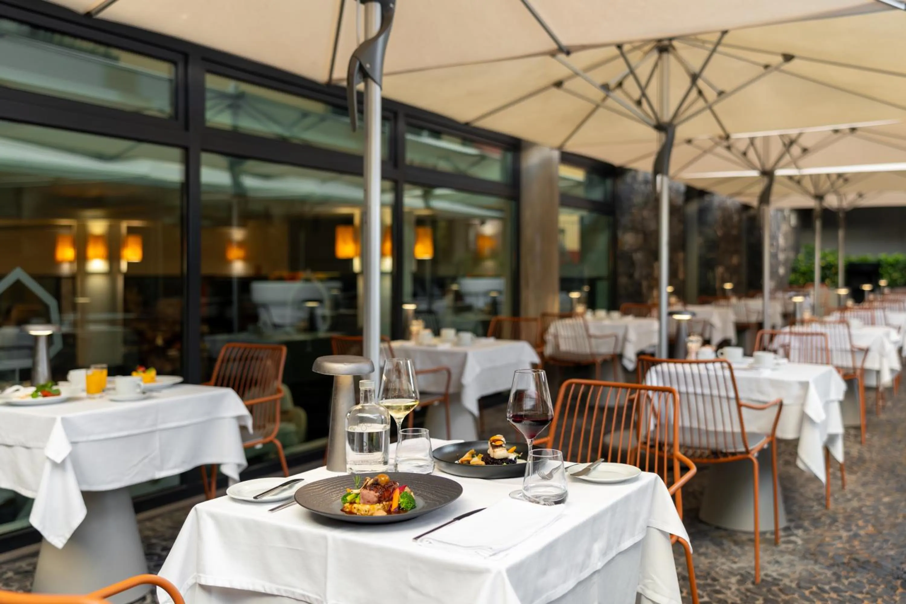 Patio in Castanheiro Boutique Hotel