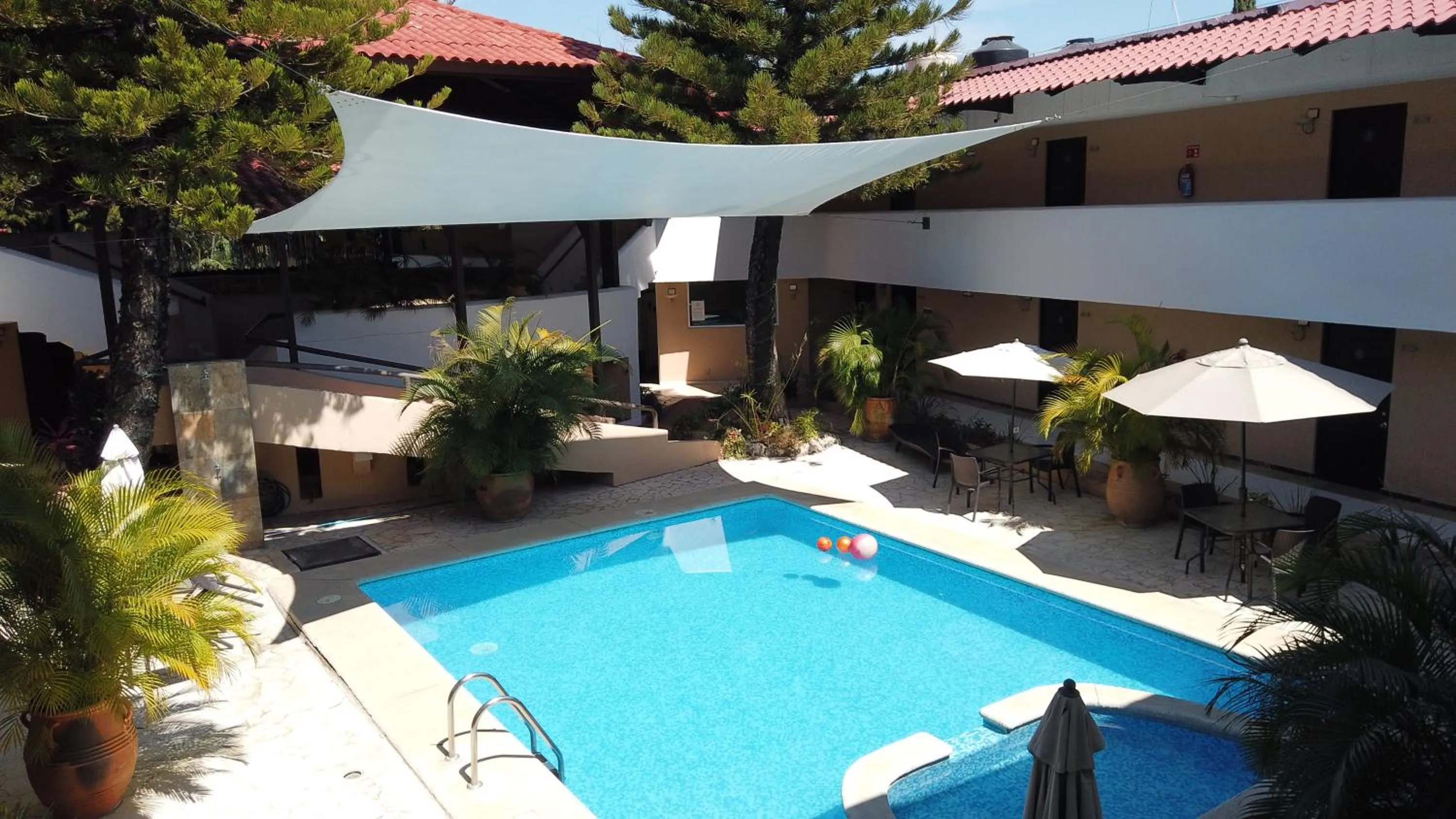 Swimming pool in Quinta Chiapas