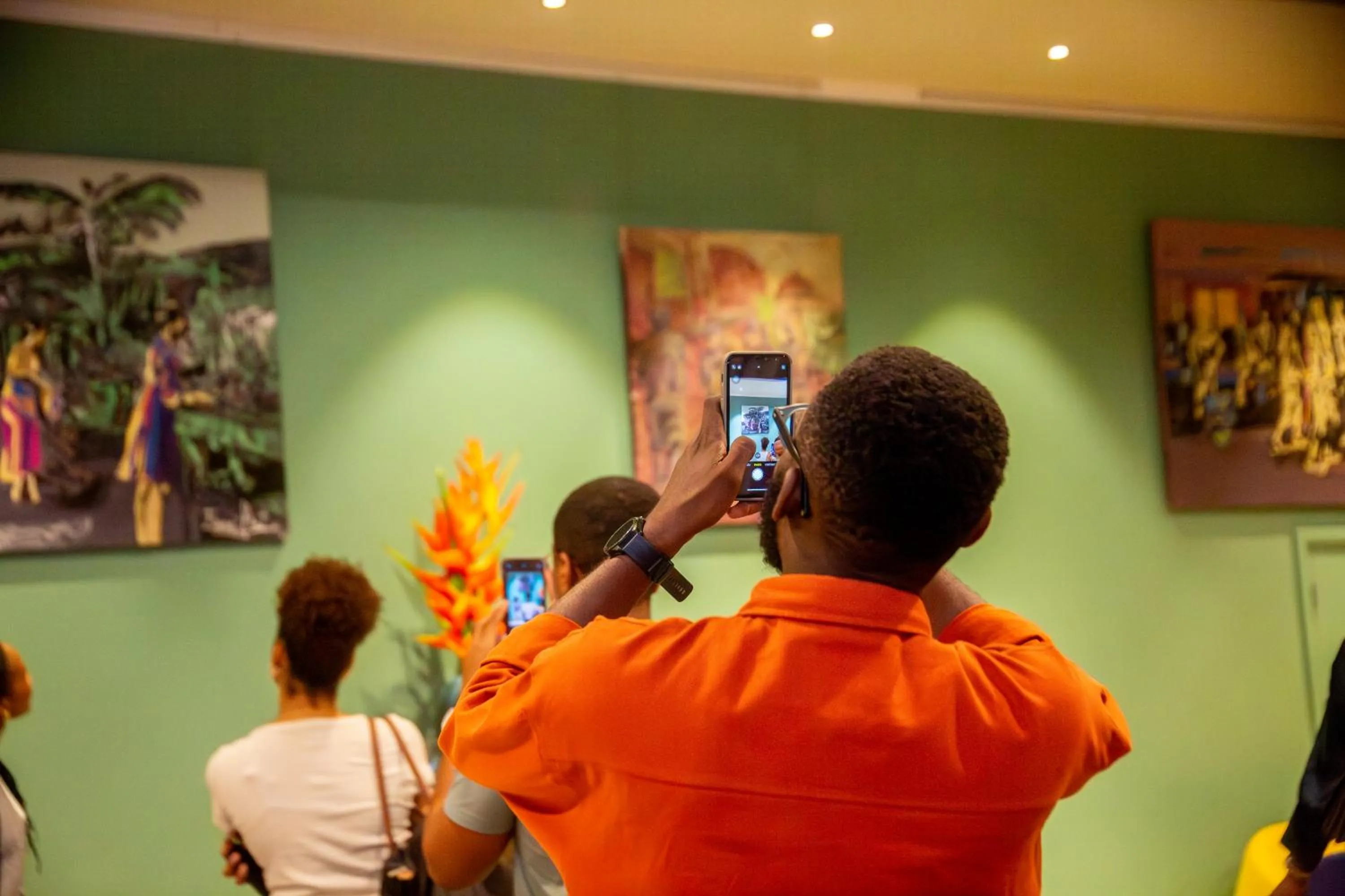 Decorative detail in ONOMO Hotel Abidjan