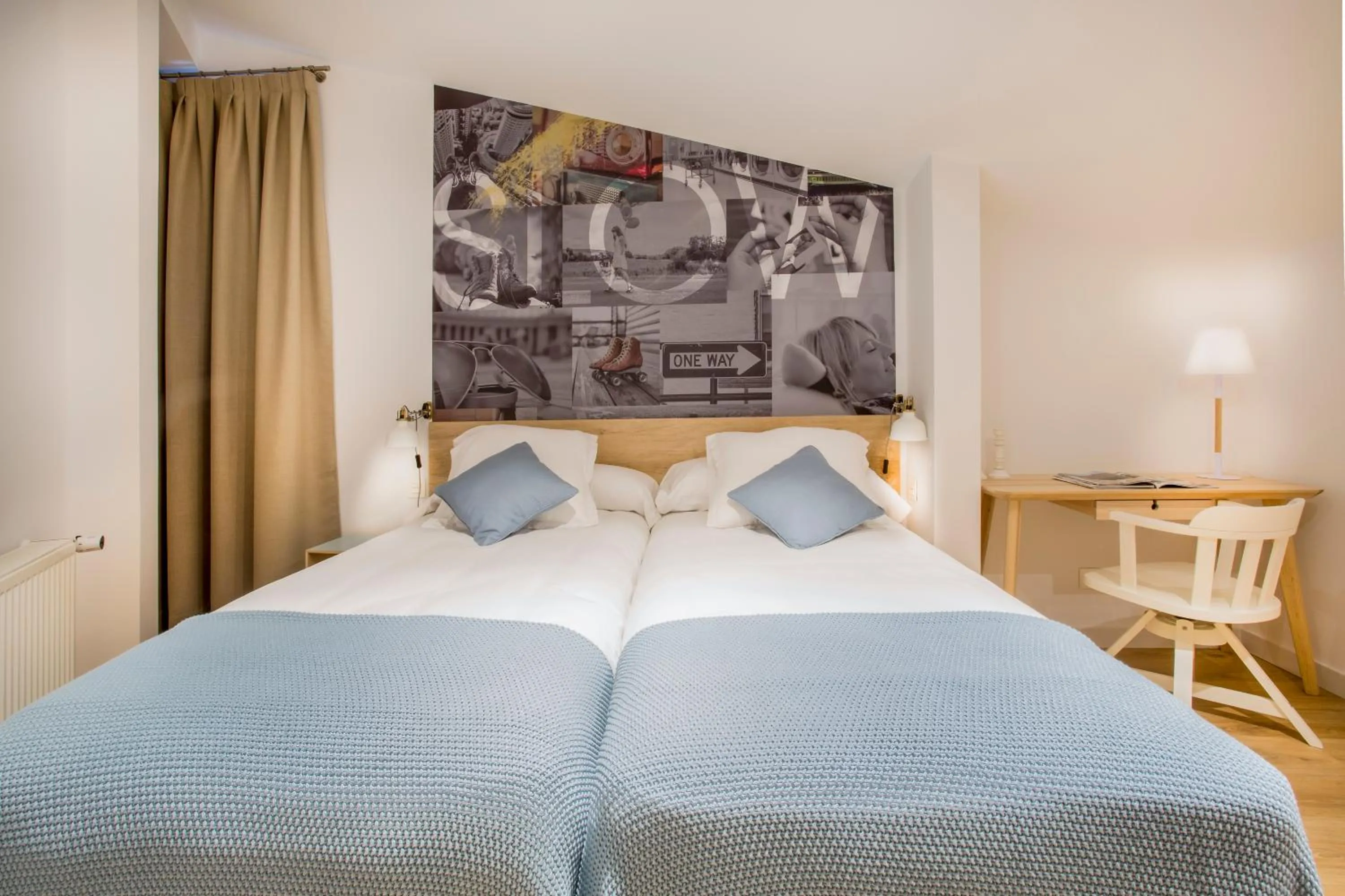 Bed in Slow Suites Luchana