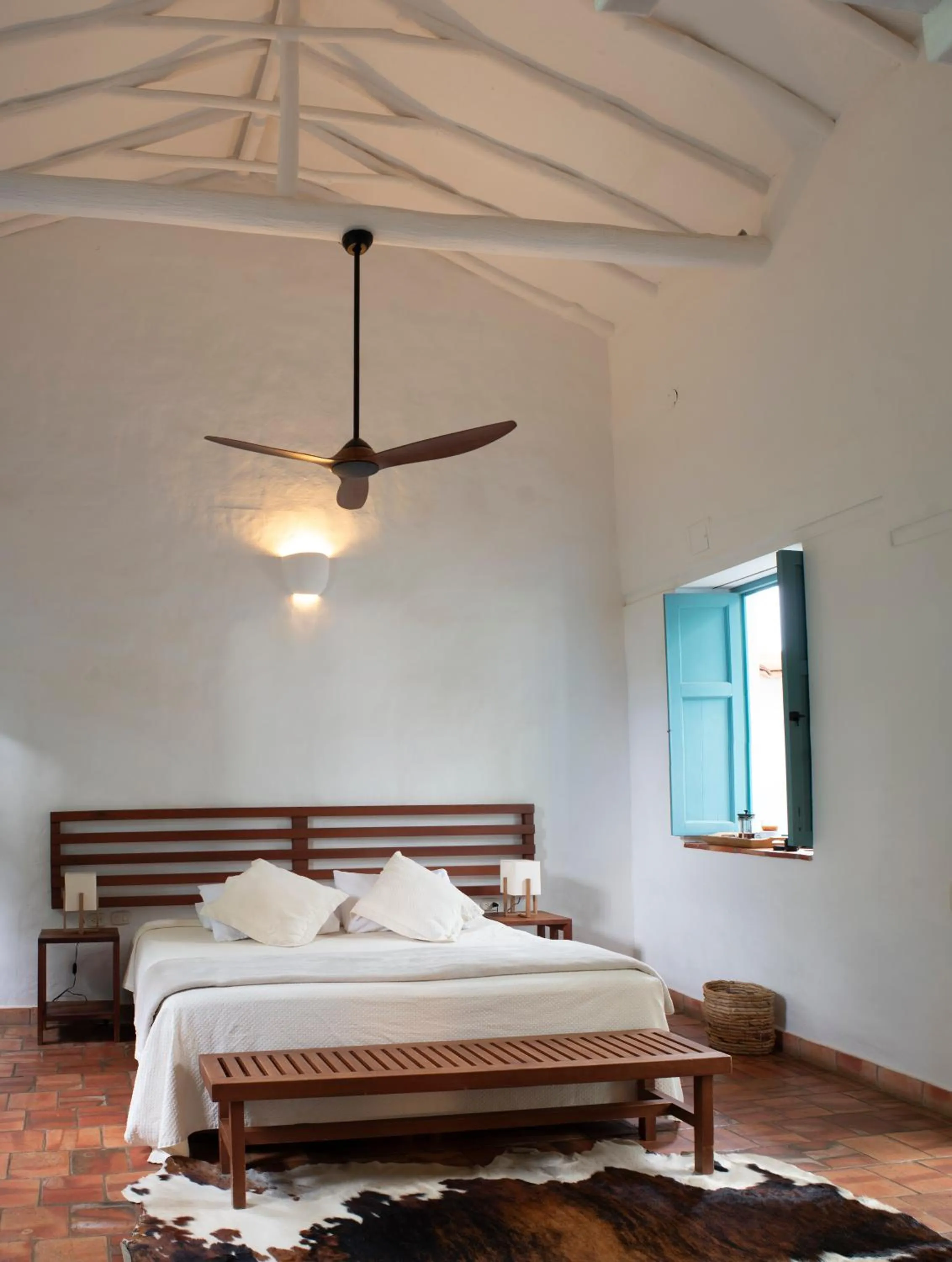 Bed in Casa Barichara Boutique