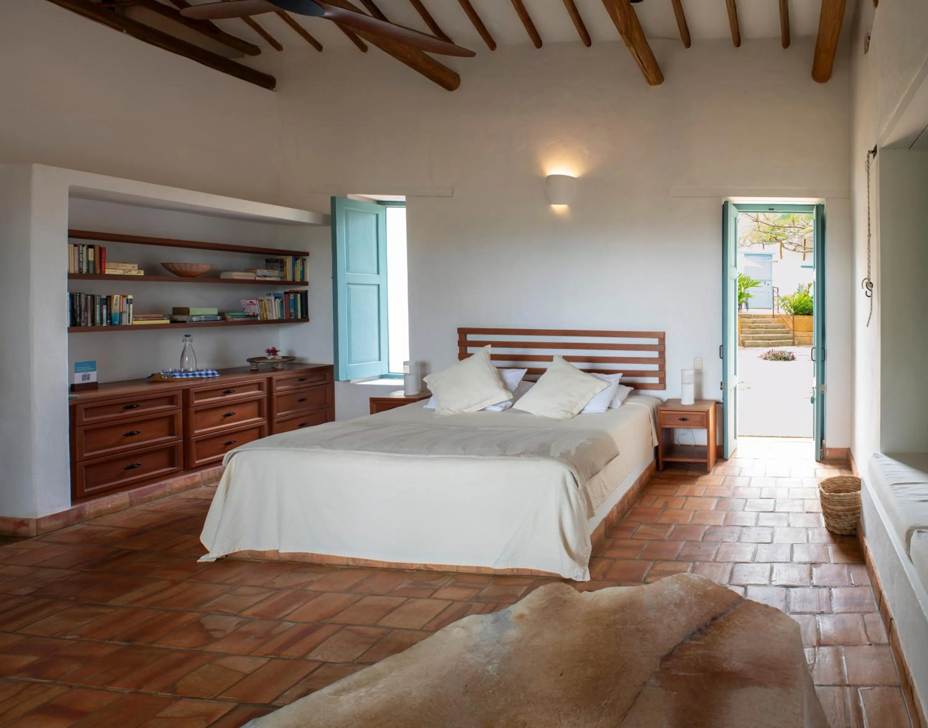 Bed in Casa Barichara Boutique