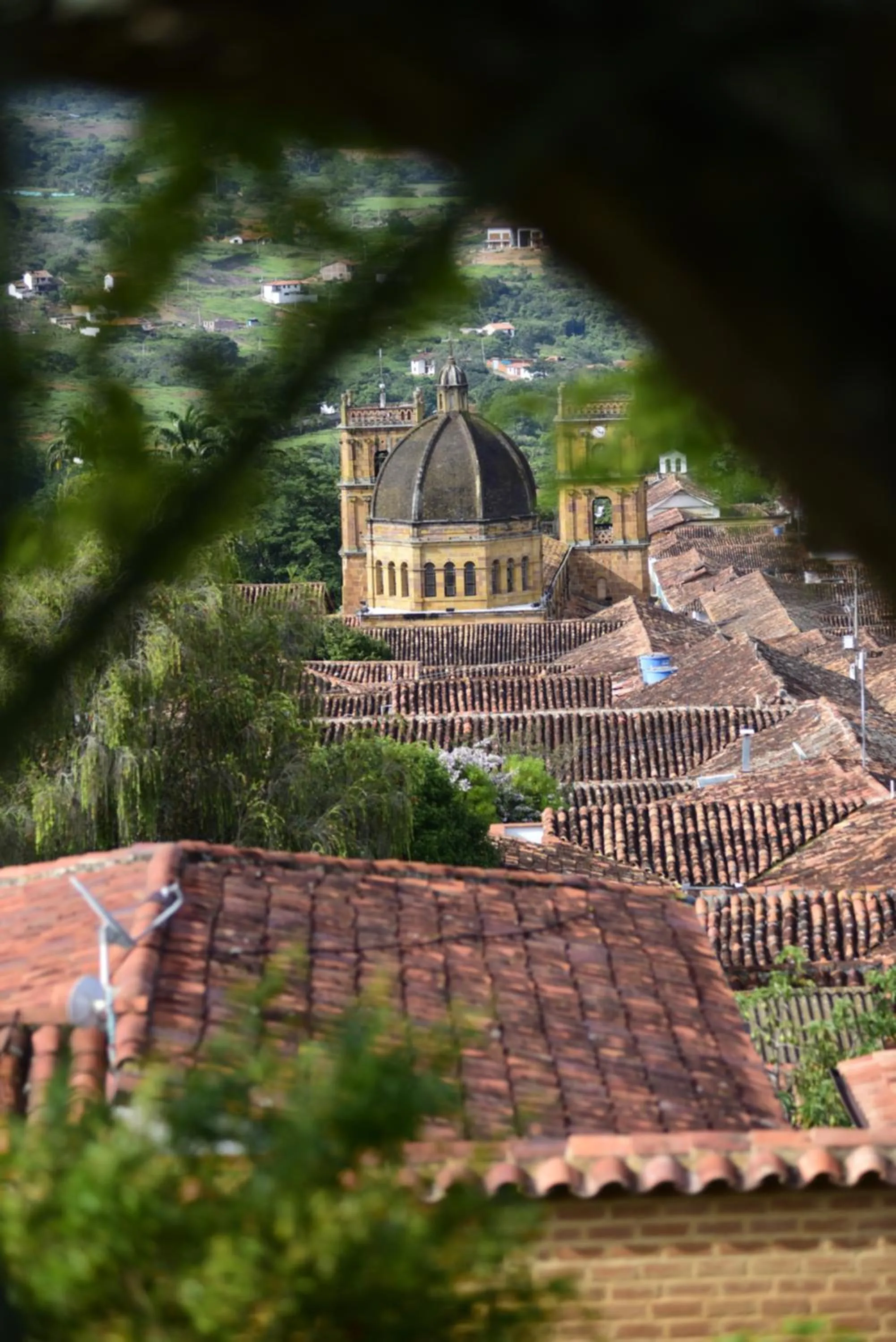 Landmark view in Casa Barichara Boutique